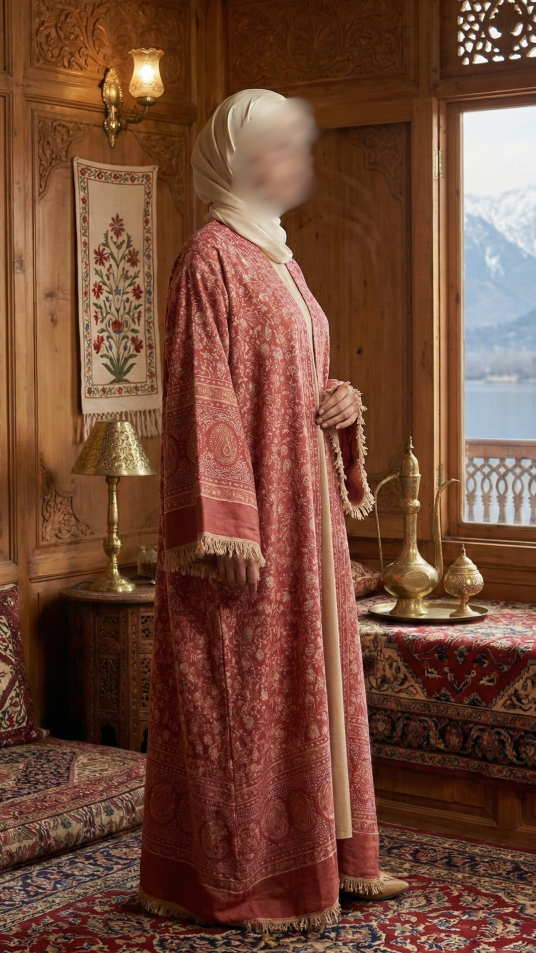 Sundus Pashmina Abaya