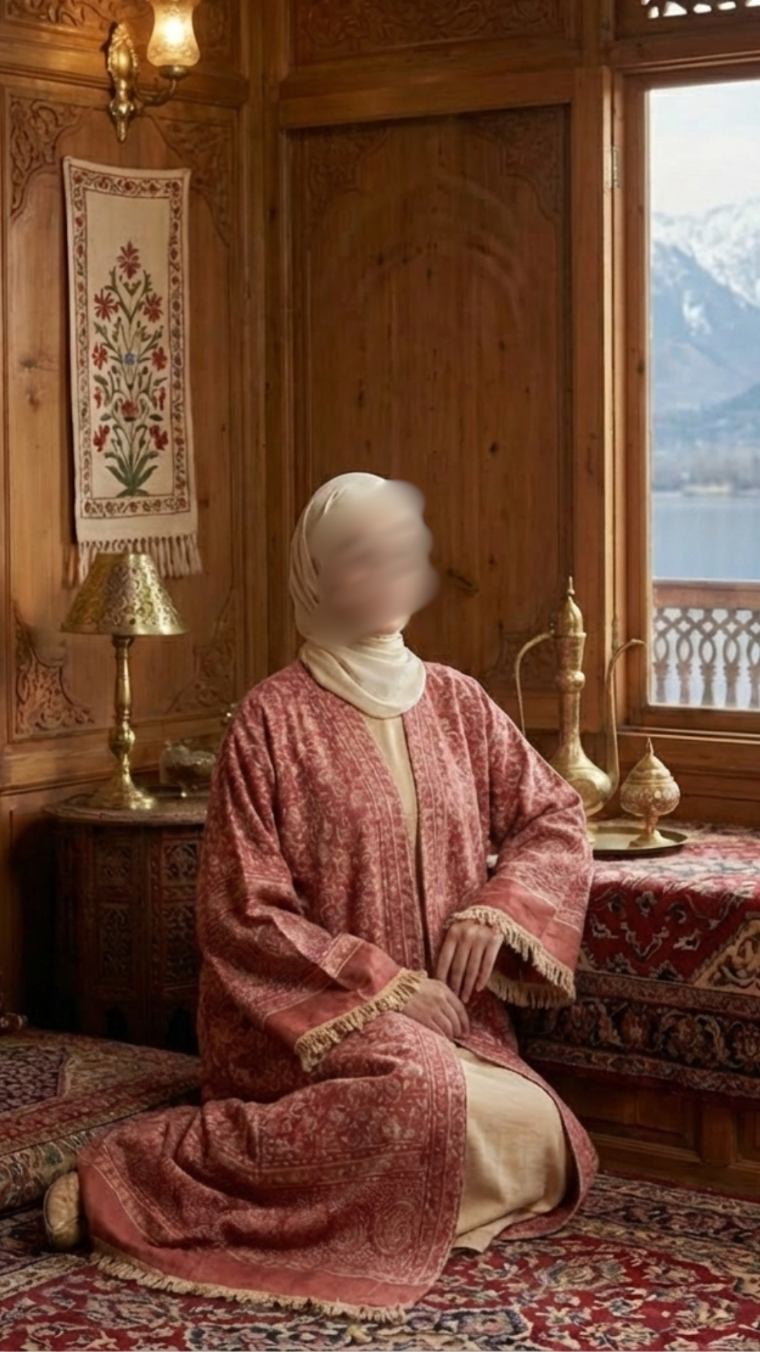 Sundus Pashmina Abaya