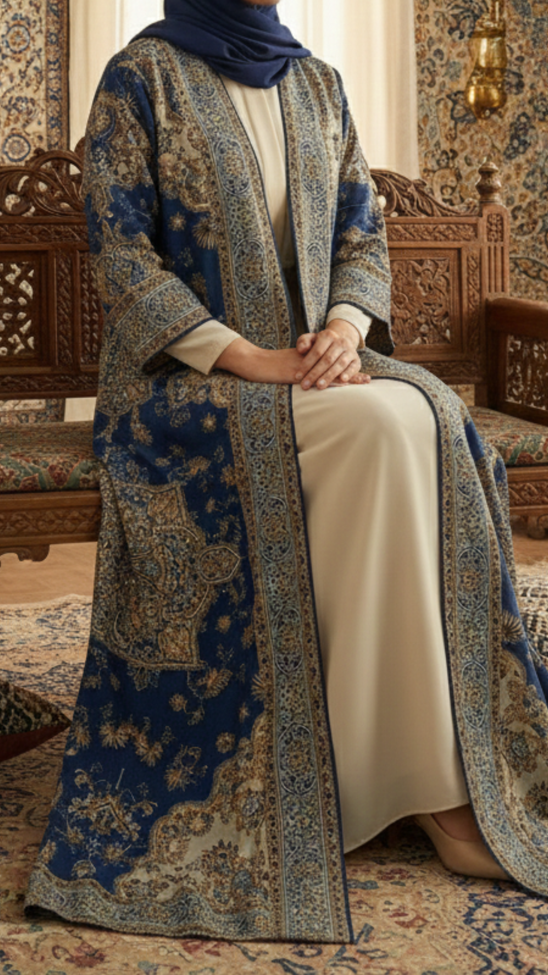 Zardozi Abaya