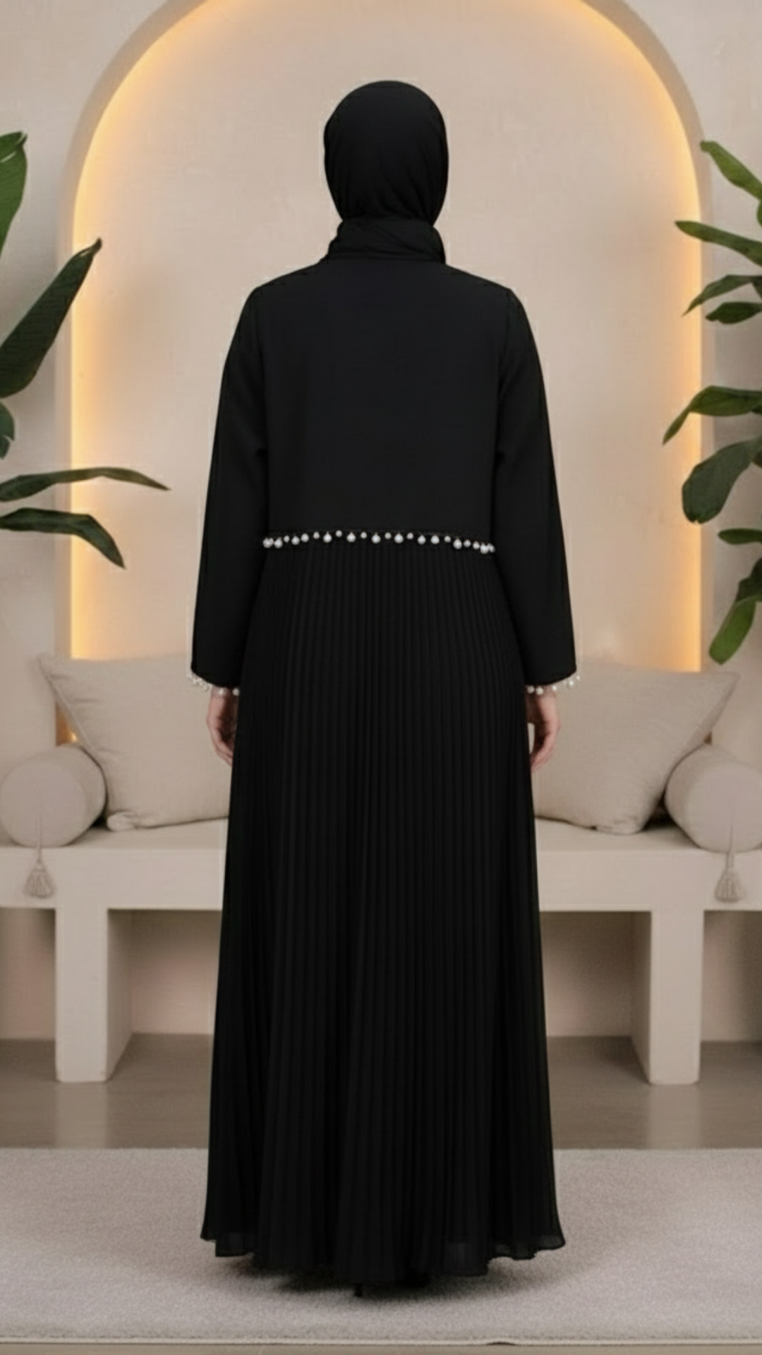 Black Pearl Abaya