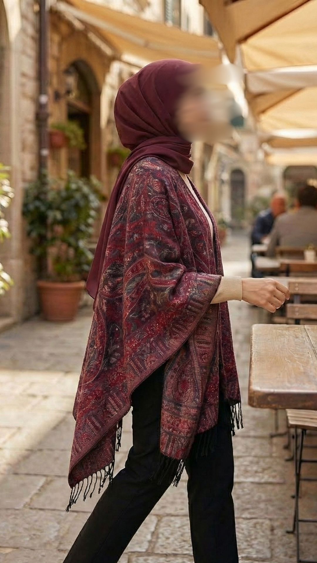 Surkhara Shawl
