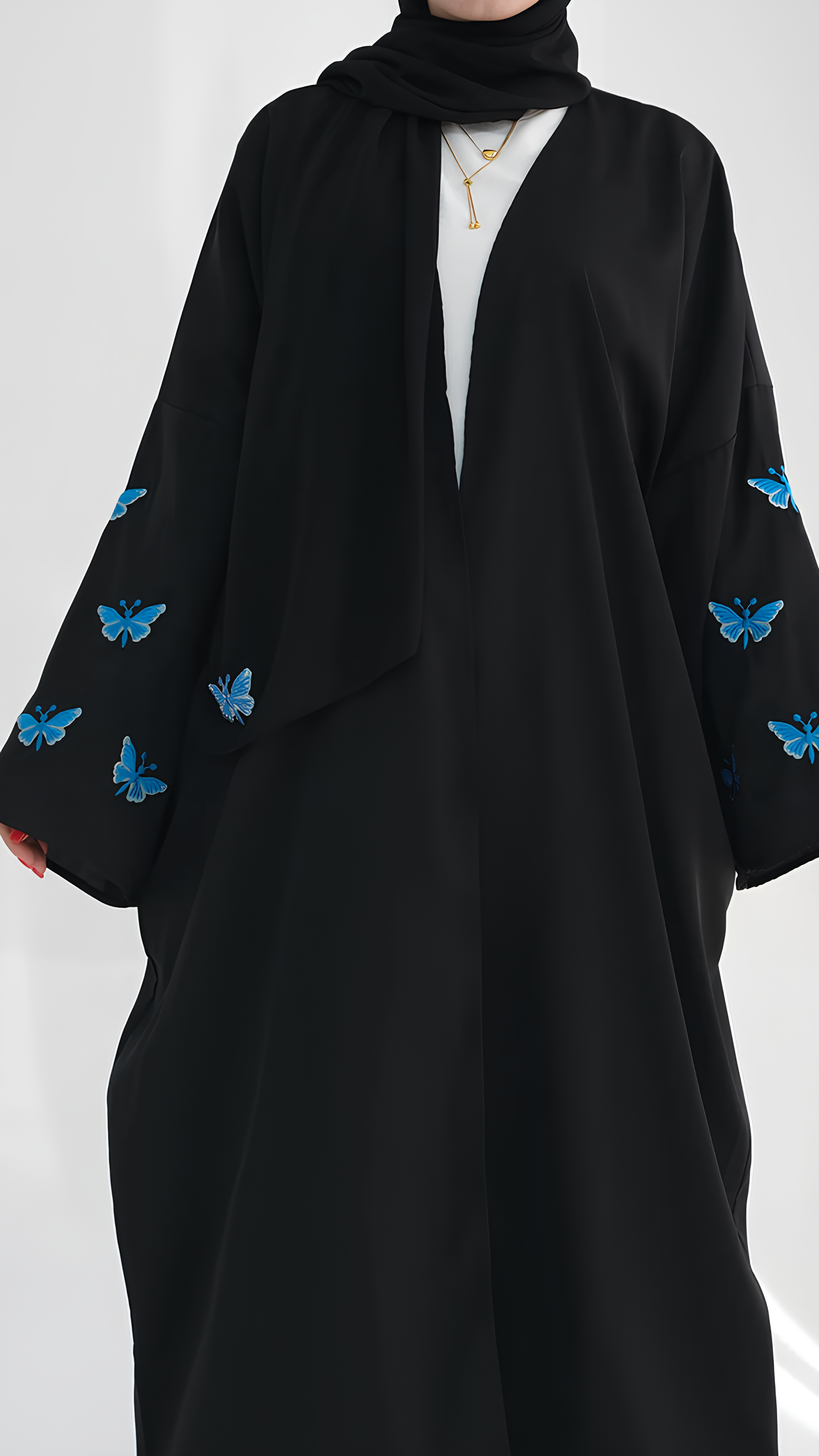 Offene Schmetterlings-Abaya