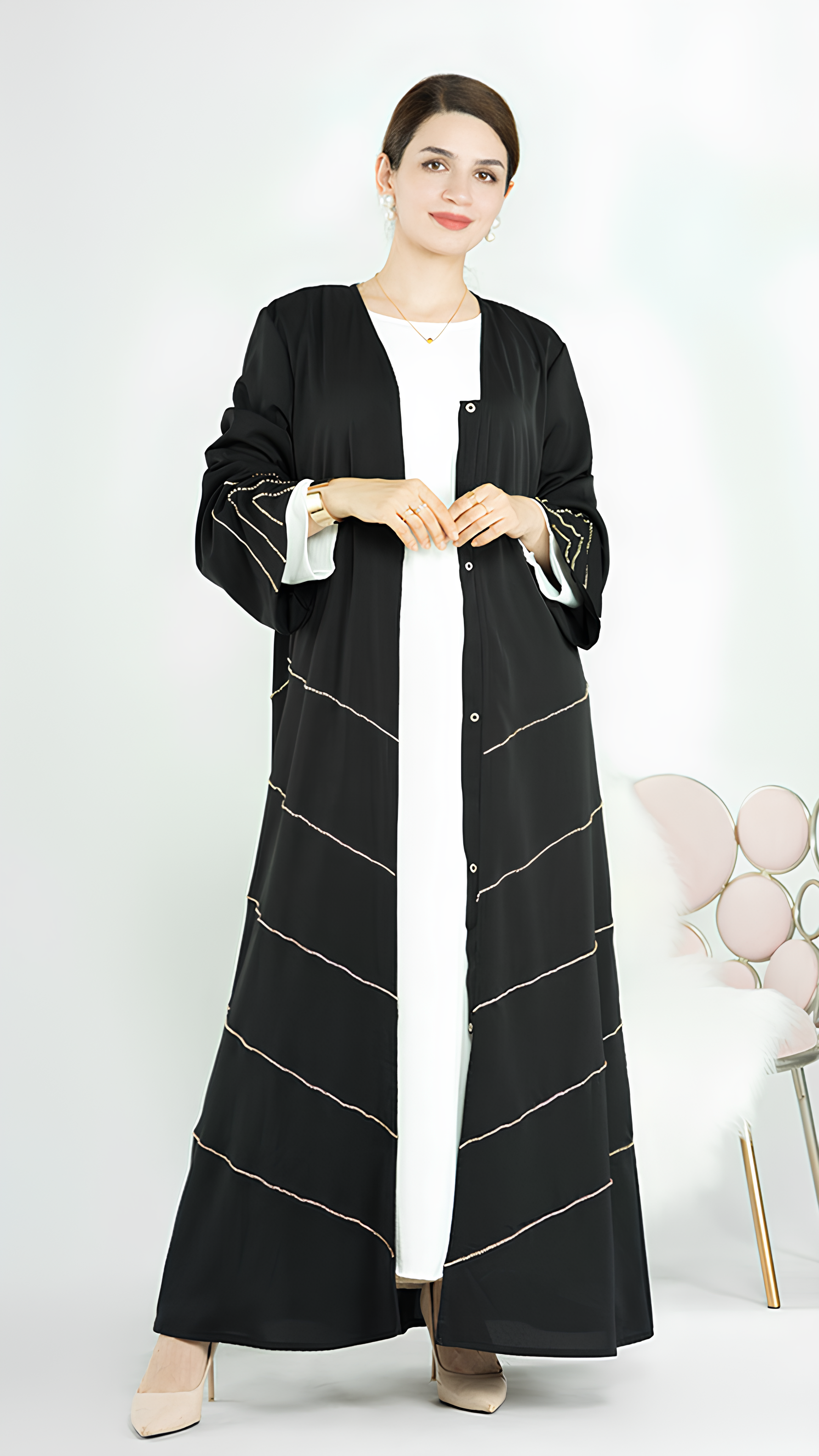 Velvet Dusk Abaya