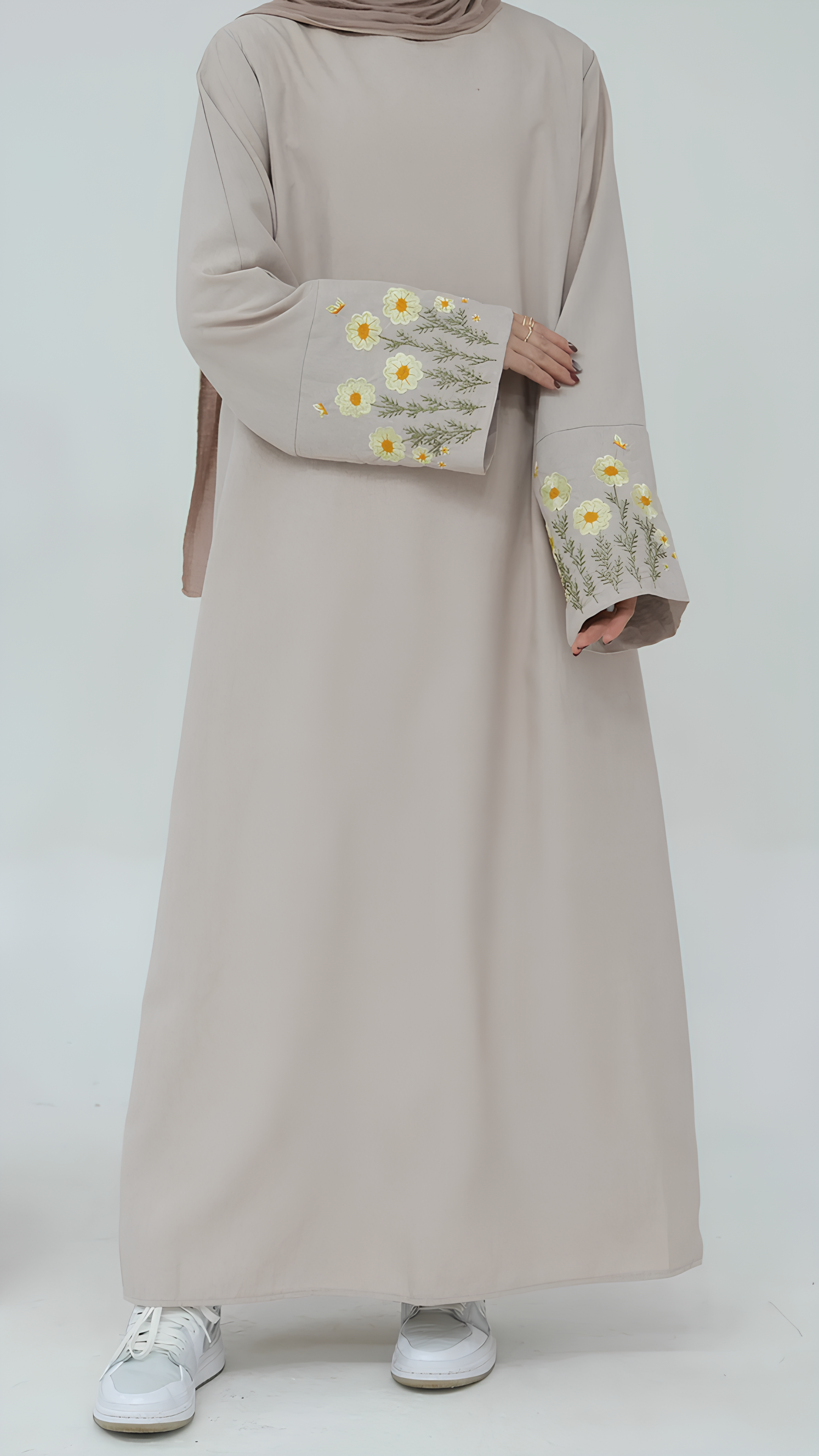 Closed Flower Abaya