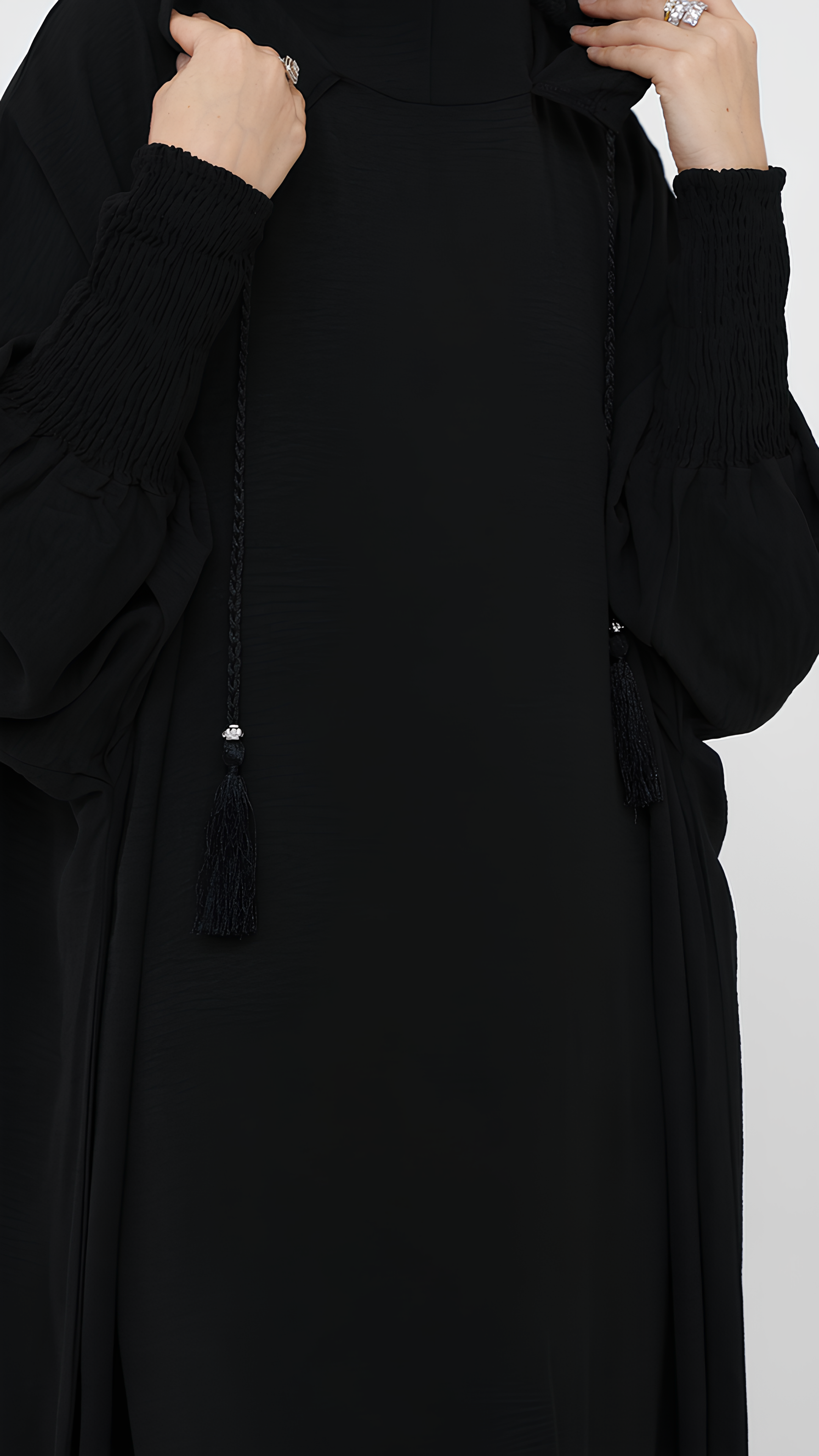 Abaya mit Kapuze