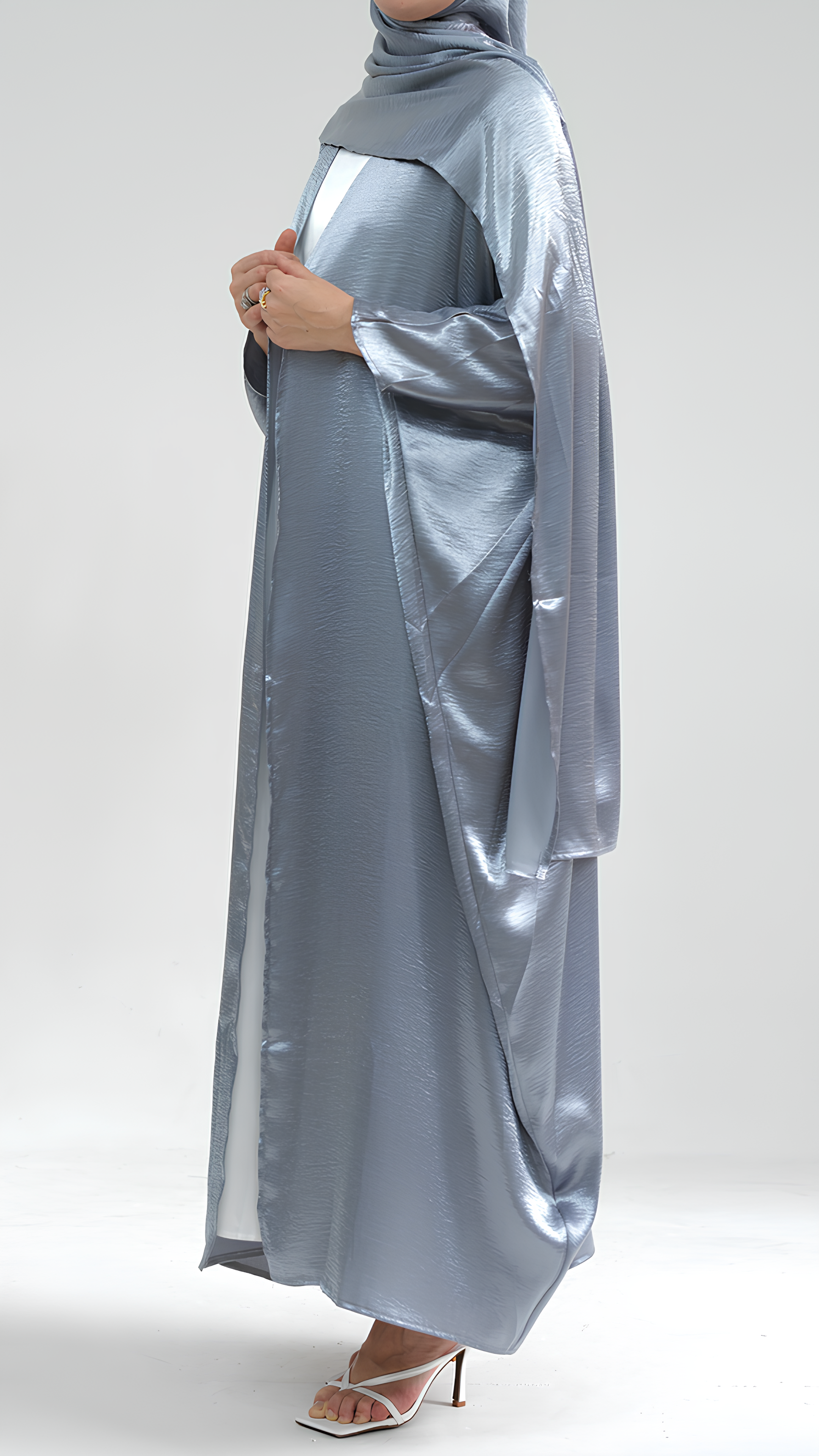 Silken Shadow Abaya