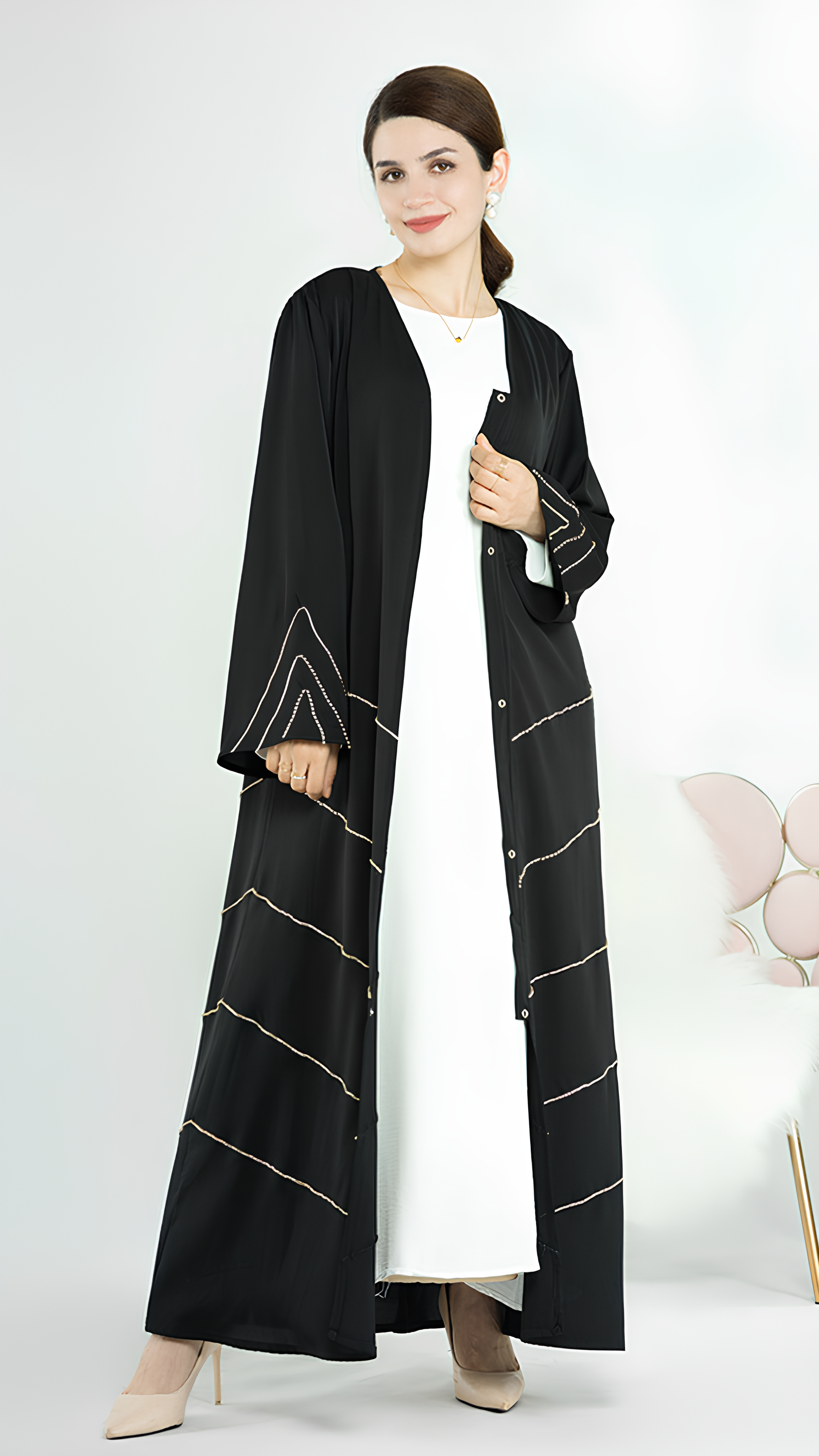 Velvet Dusk Abaya