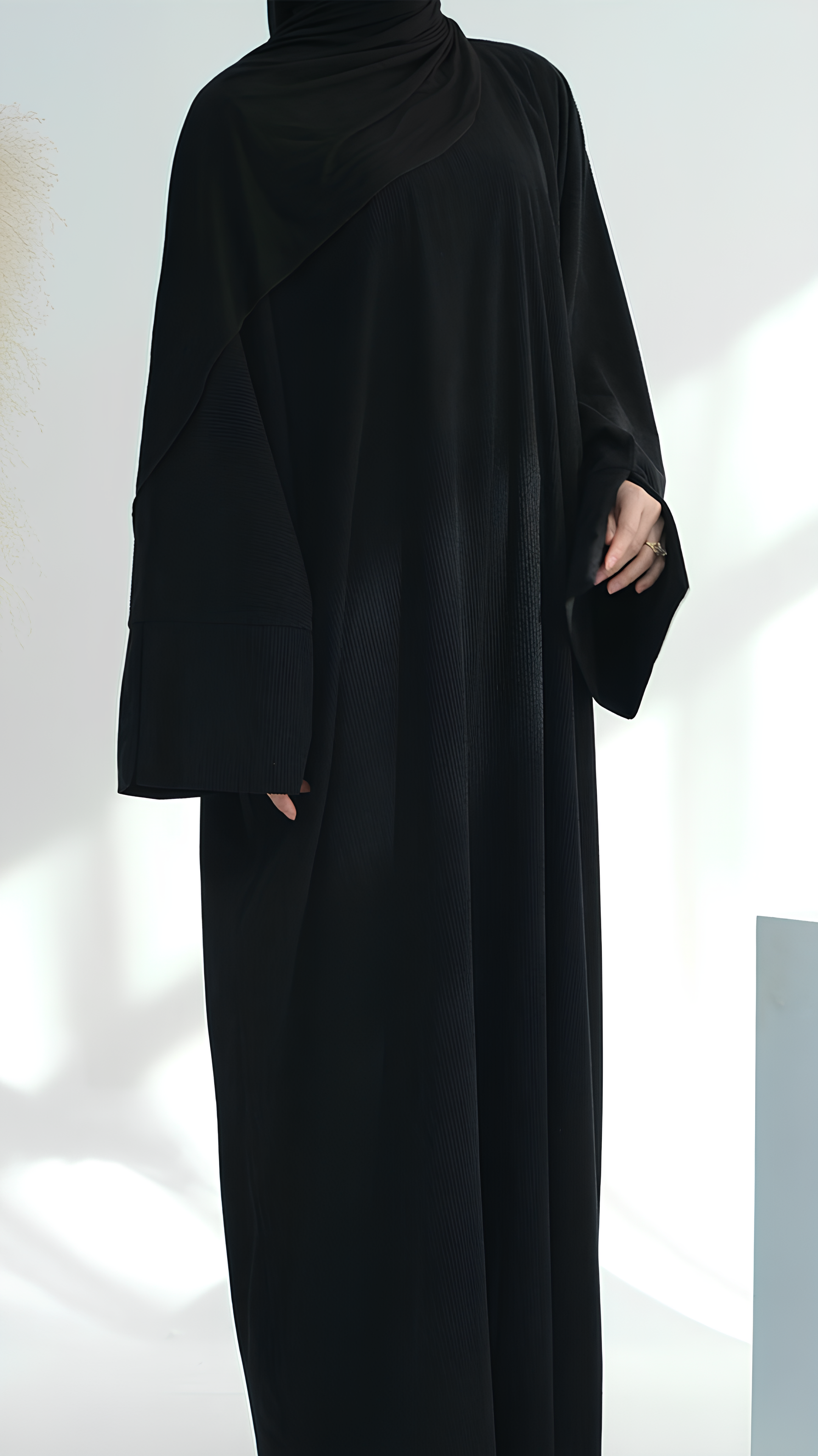 Closed Corduroy Abaya