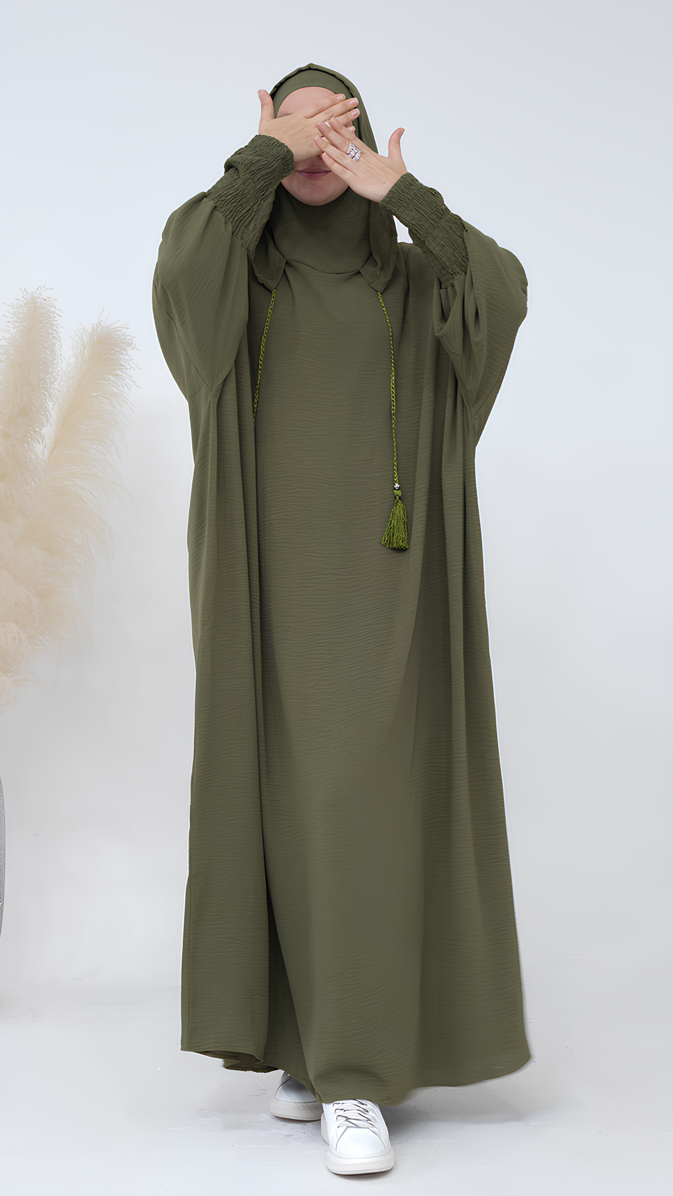 Abaya à capuche