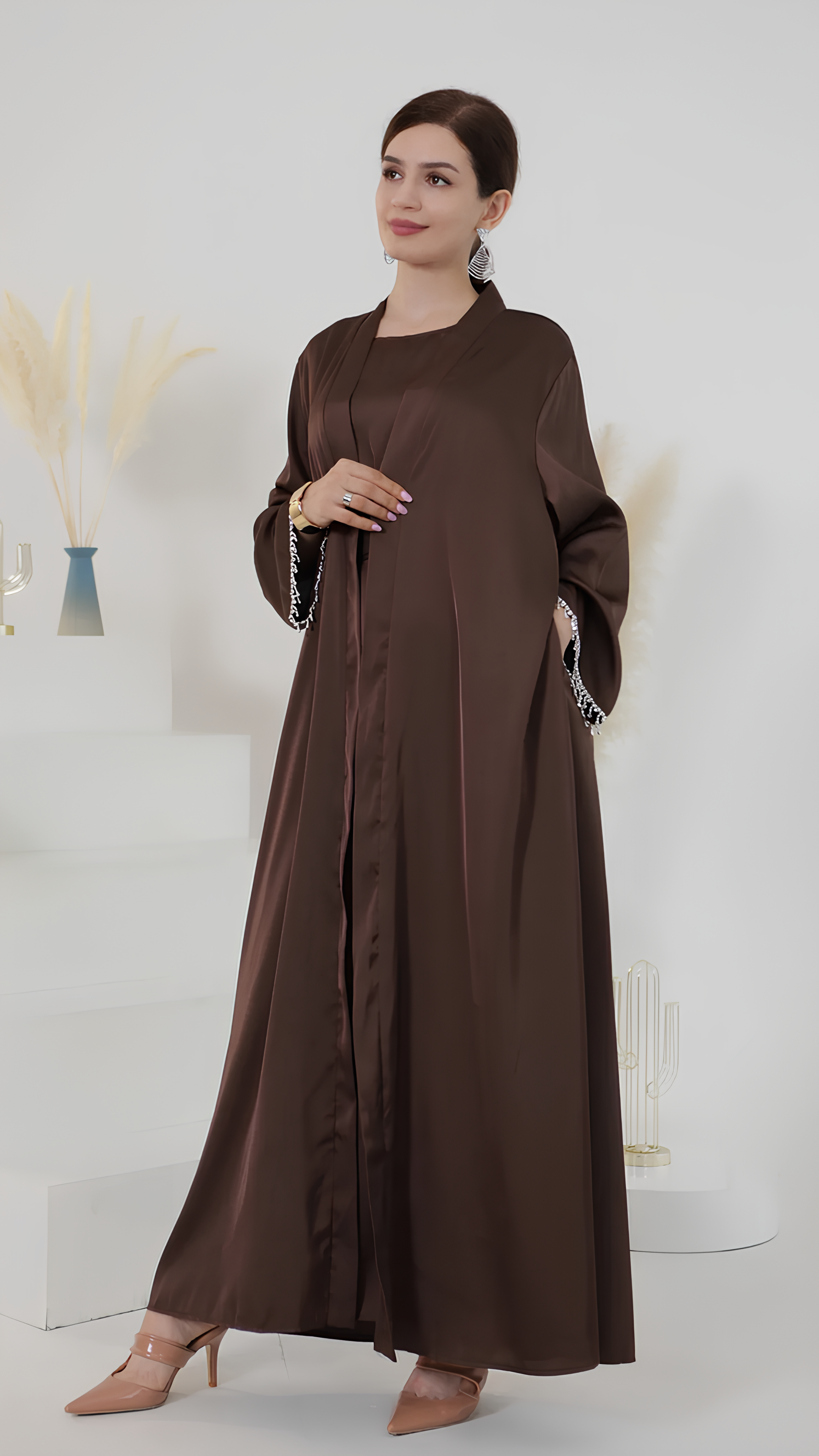 Kimono Diamond Abaya