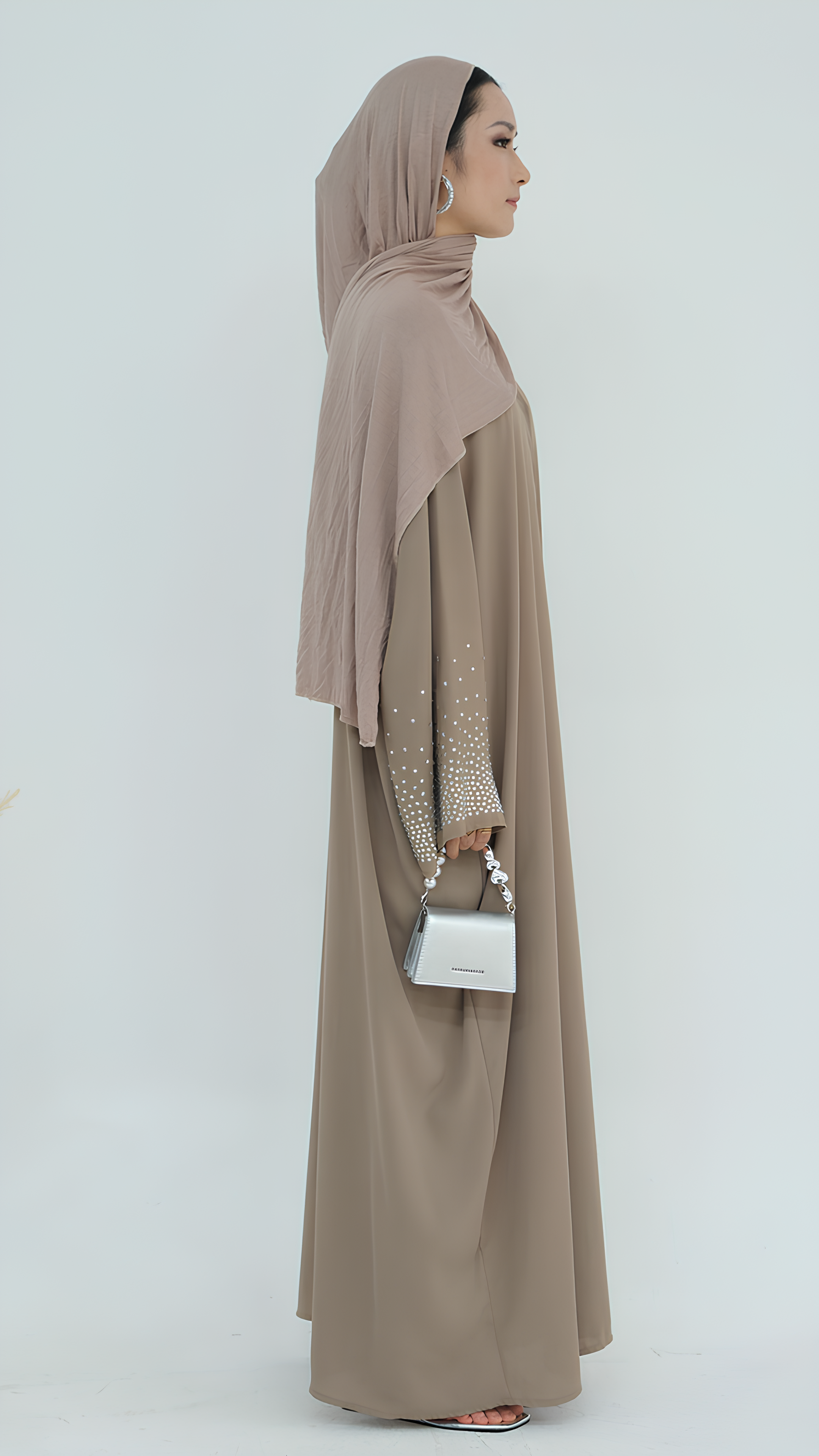 Midnight Sparkle Abaya