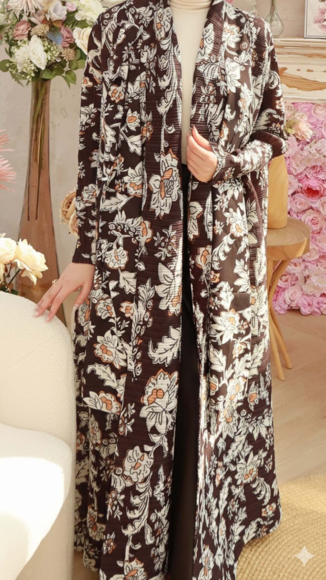 Dahlia Abaya Vogue