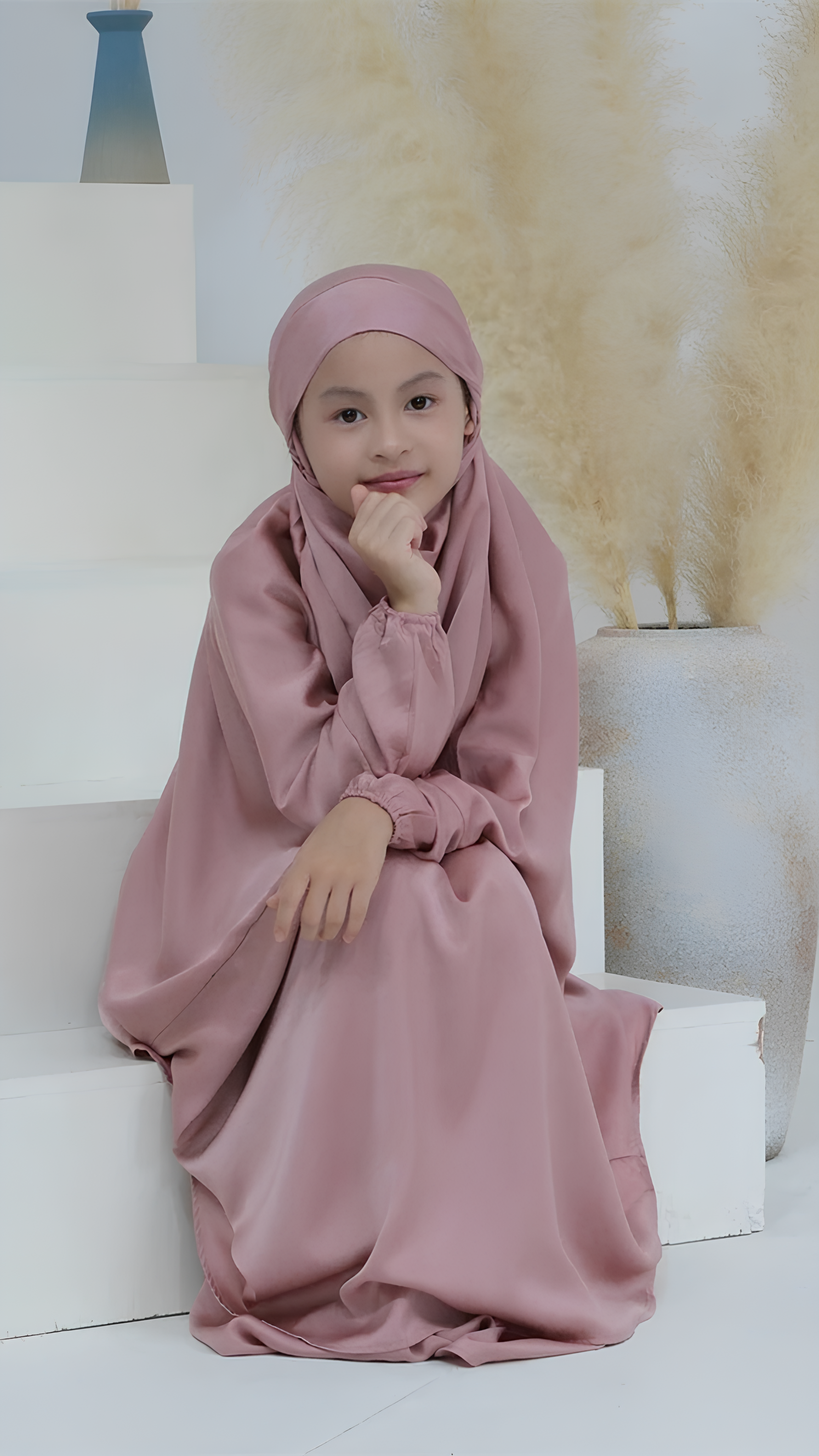 Jilbab 2 pièces pour enfants