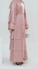 Monochrome Grace Abaya