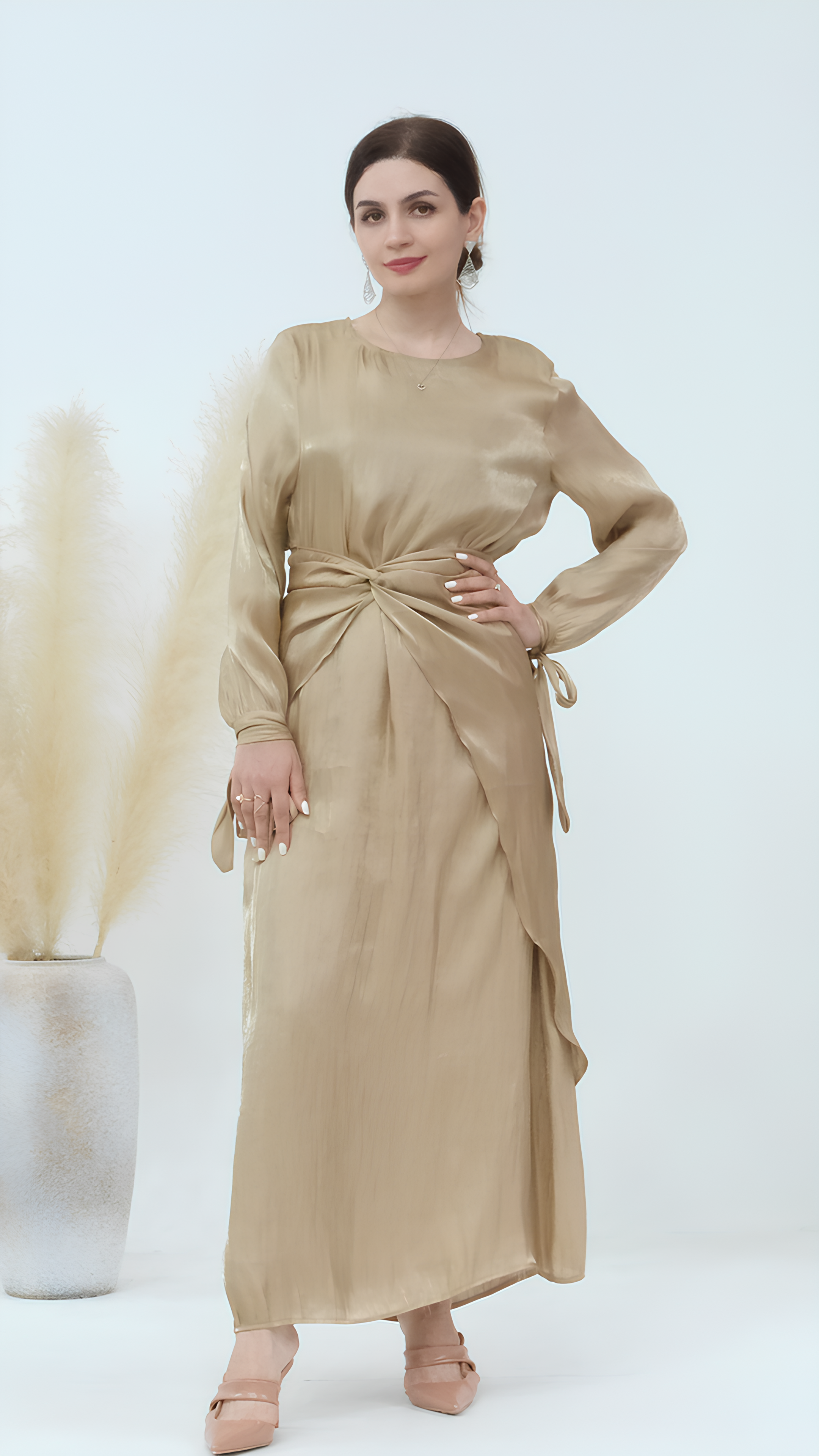 Ethereal Shine Abaya