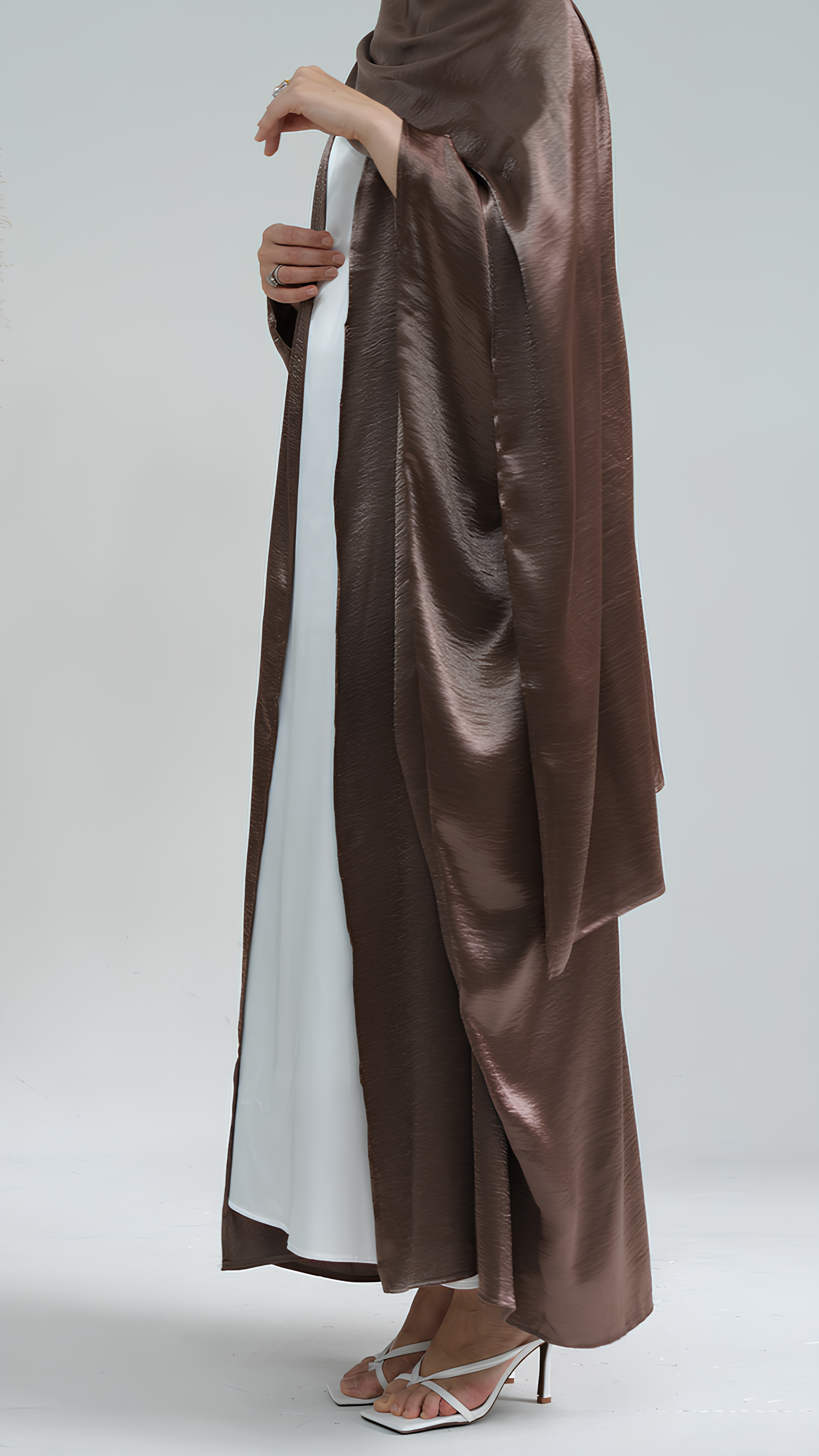 Silken Shadow Abaya