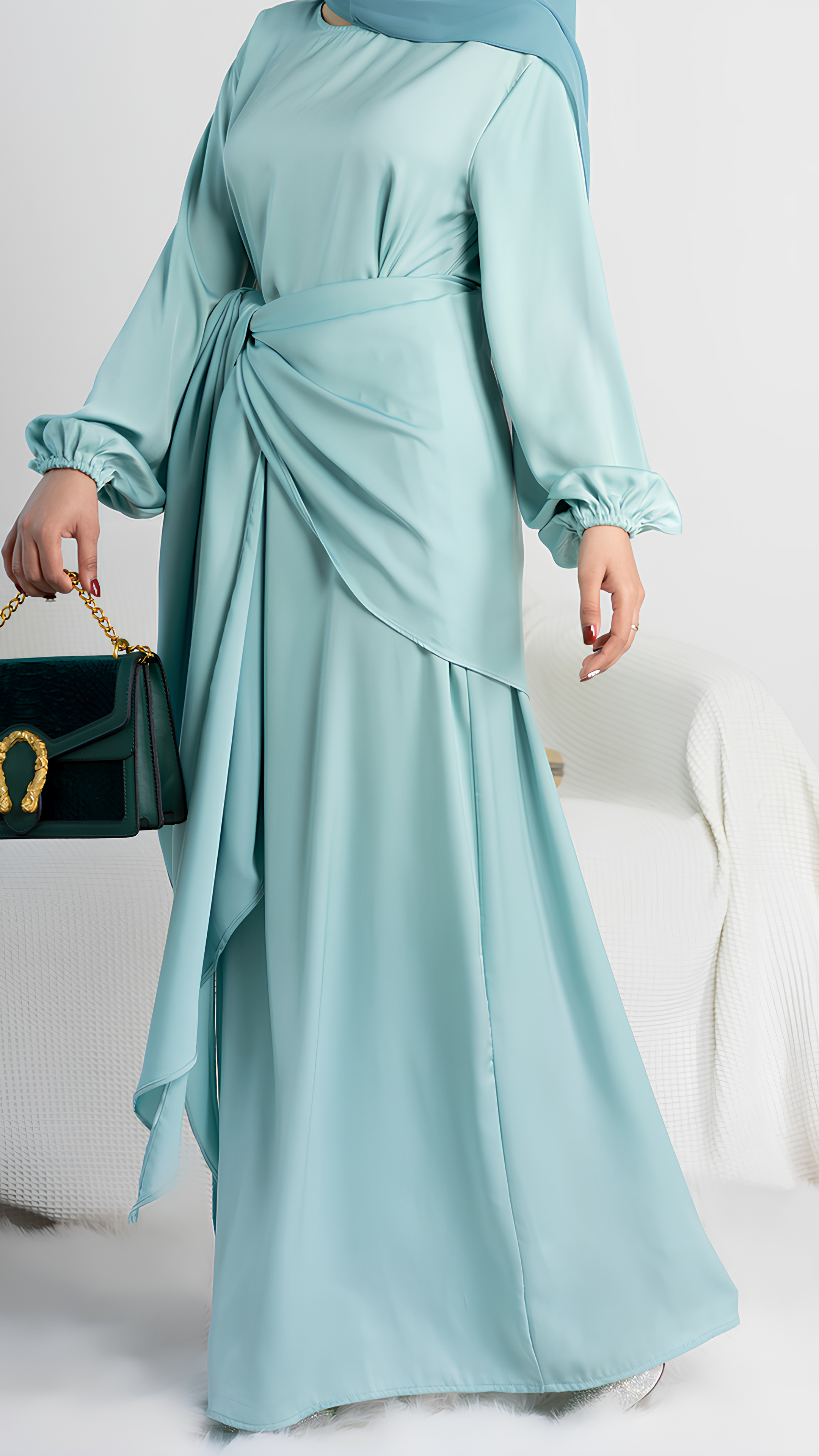 Luminous Pearl Abaya