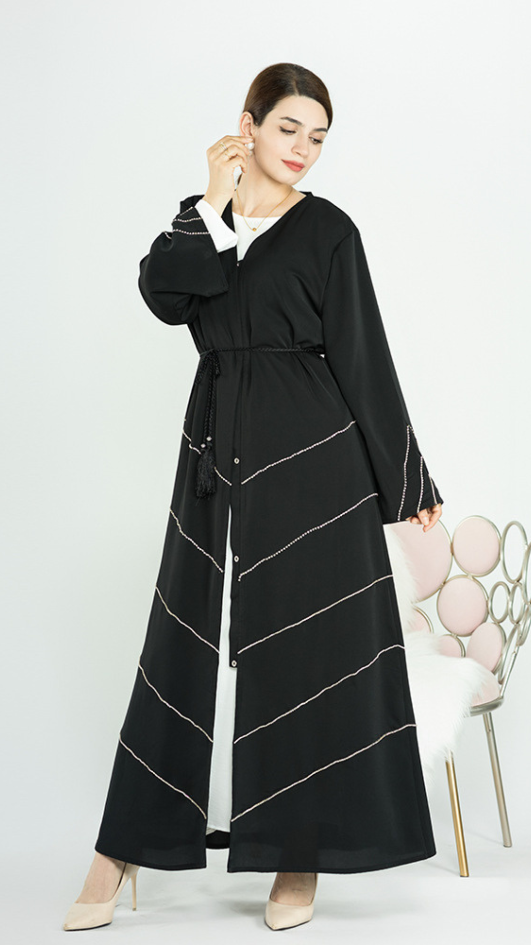 Velvet Dusk Abaya