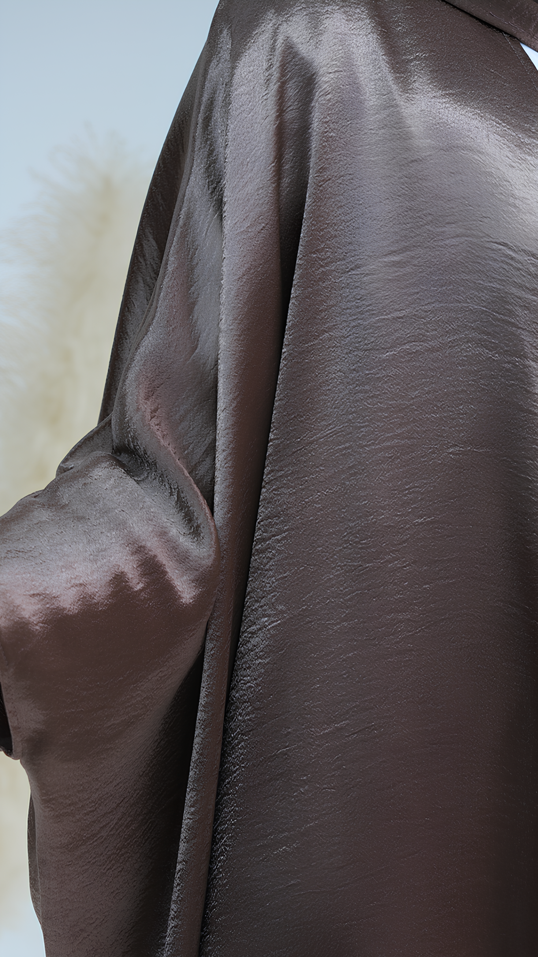 Silken Shadow Abaya