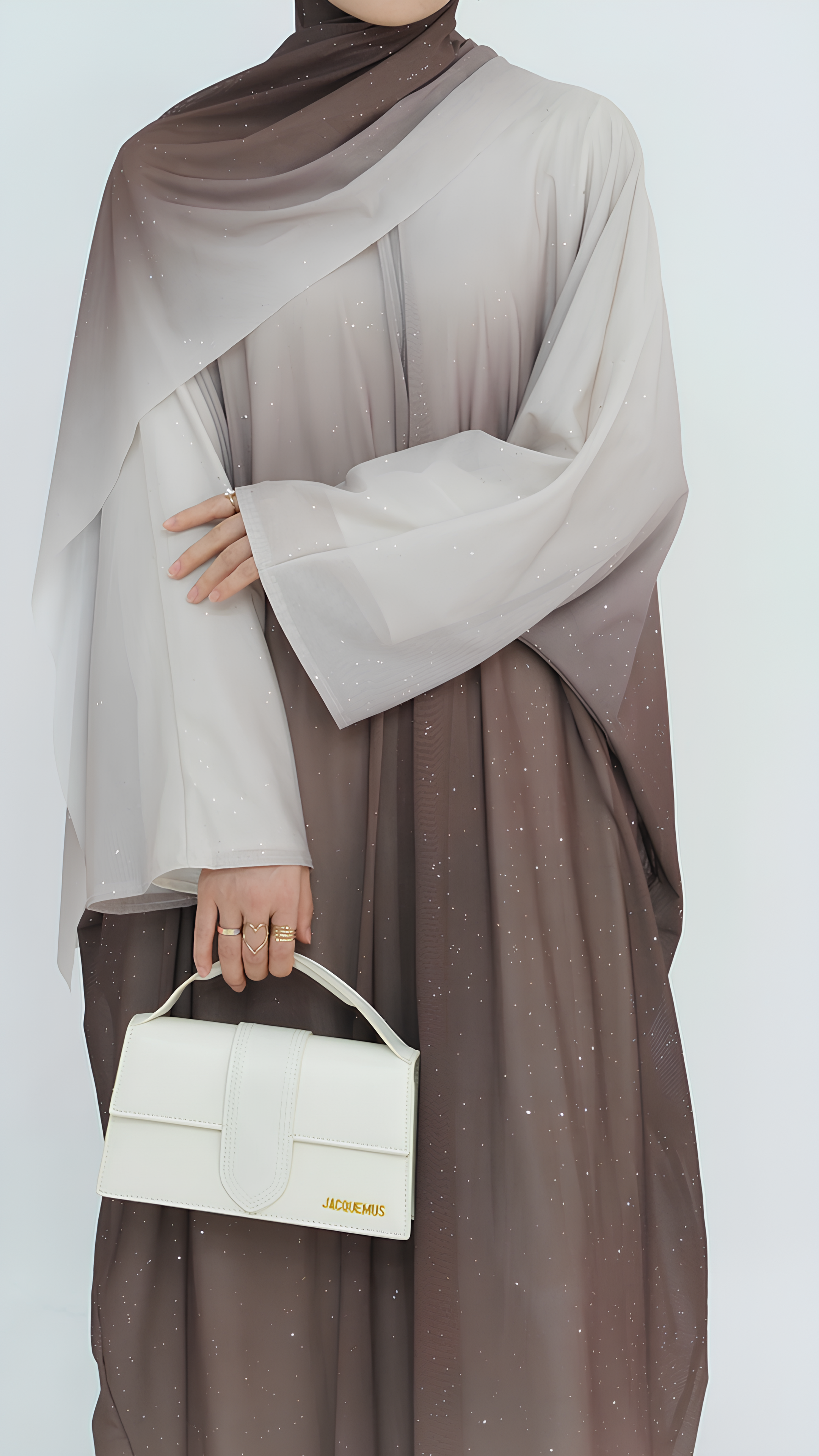 Majestic Glitter Abaya