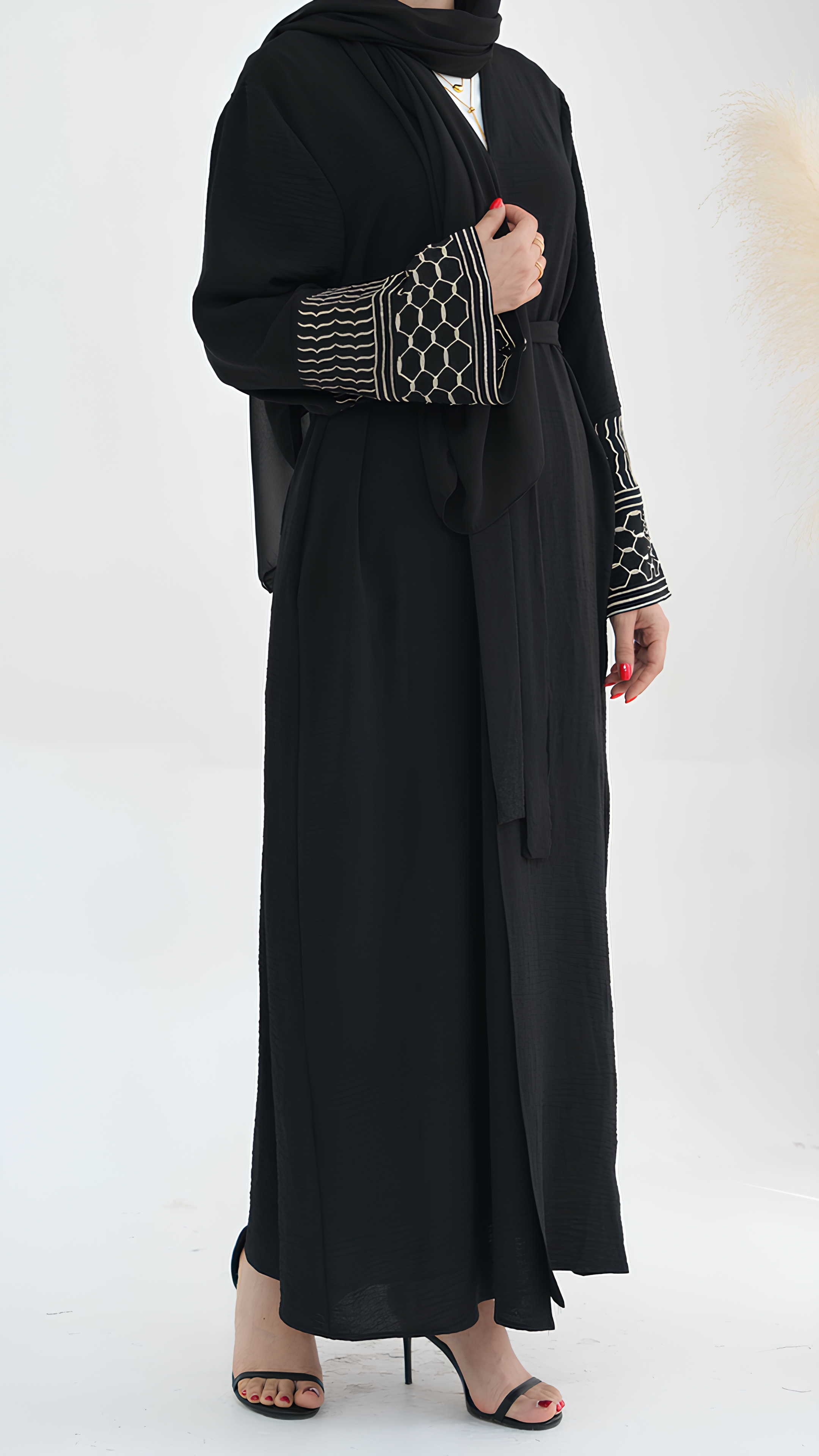 Classic Keffiyeh Abaya