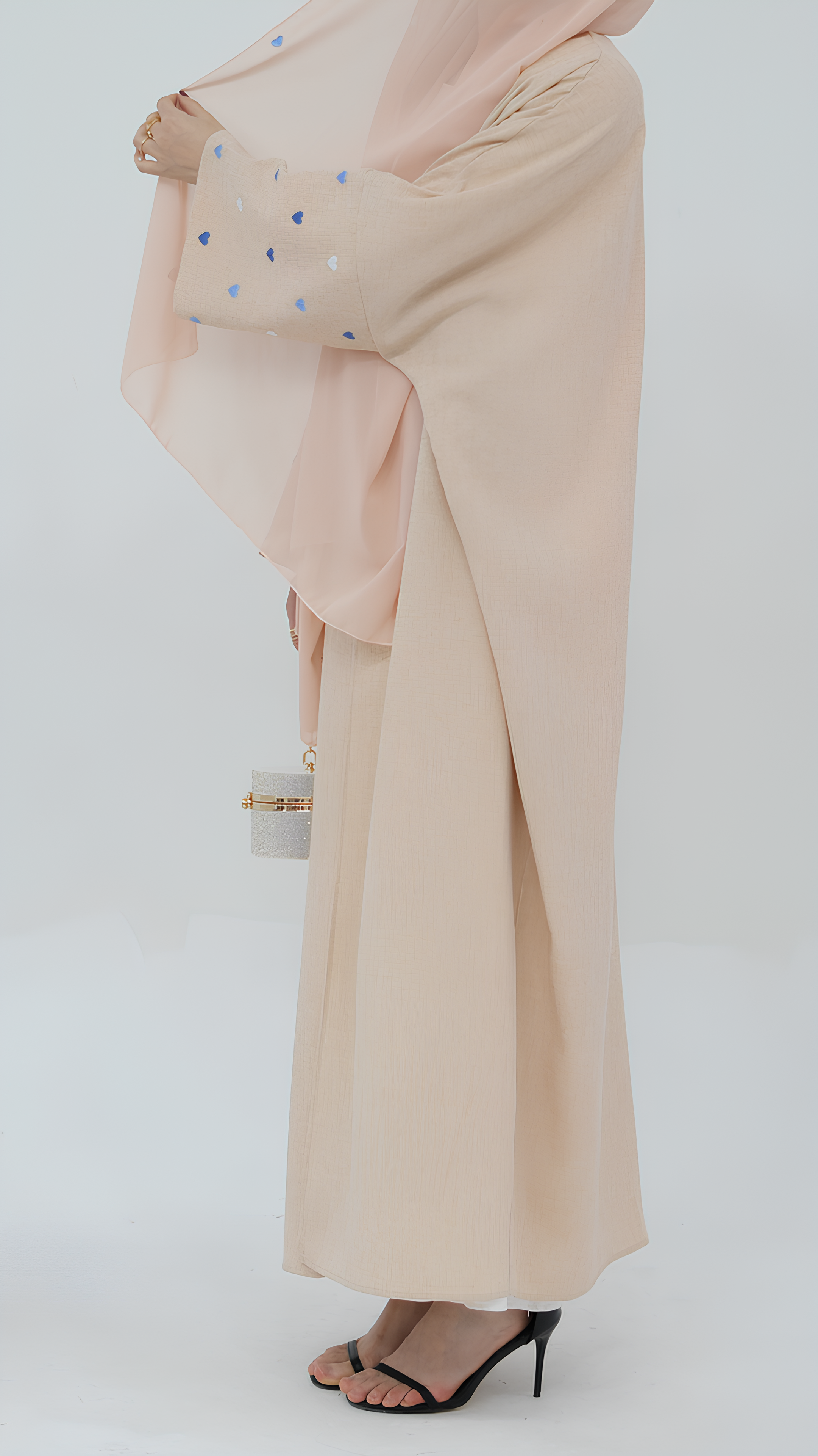 Open Heart Abaya