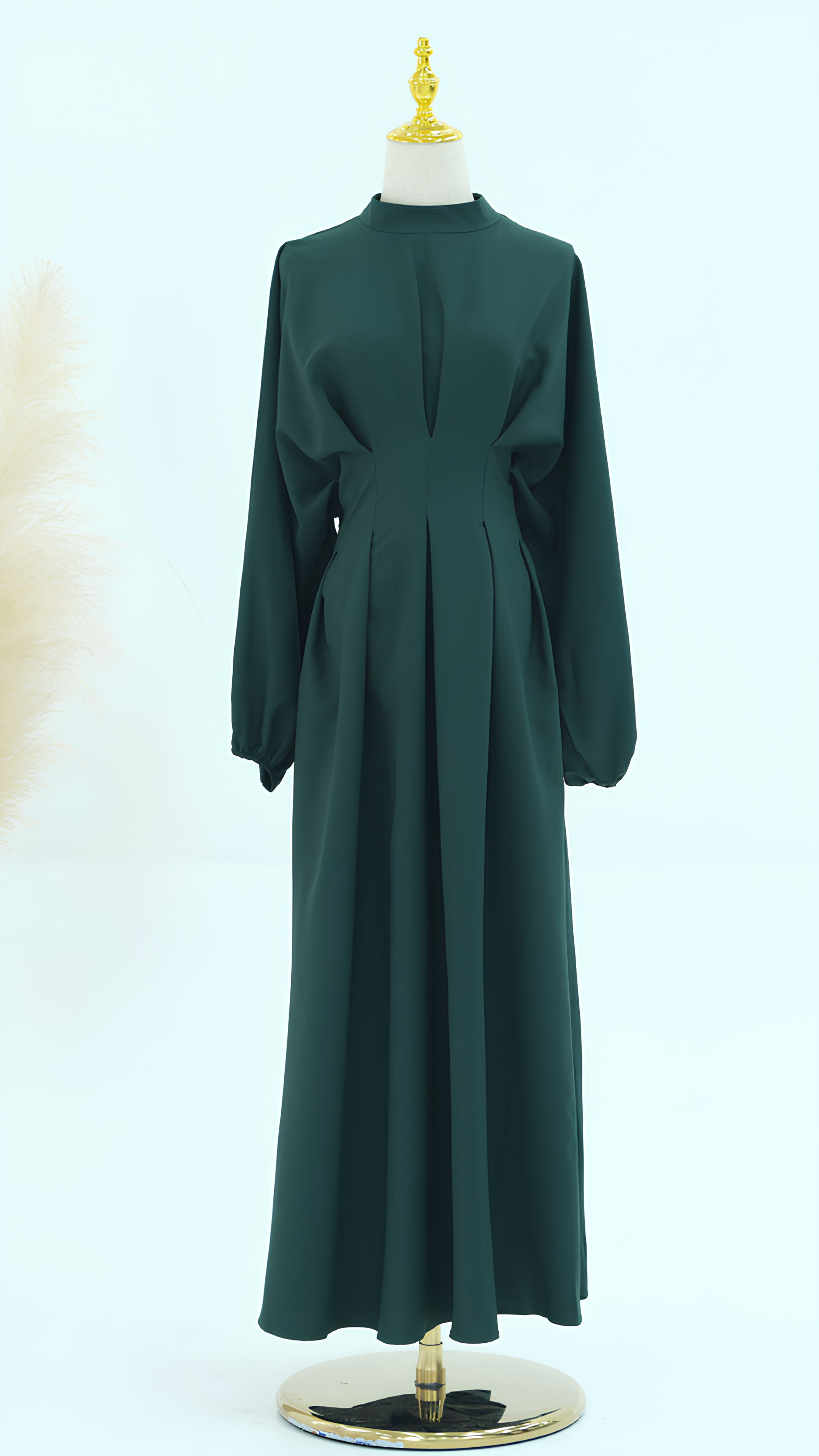 Purpurrote Luxe-Abaya