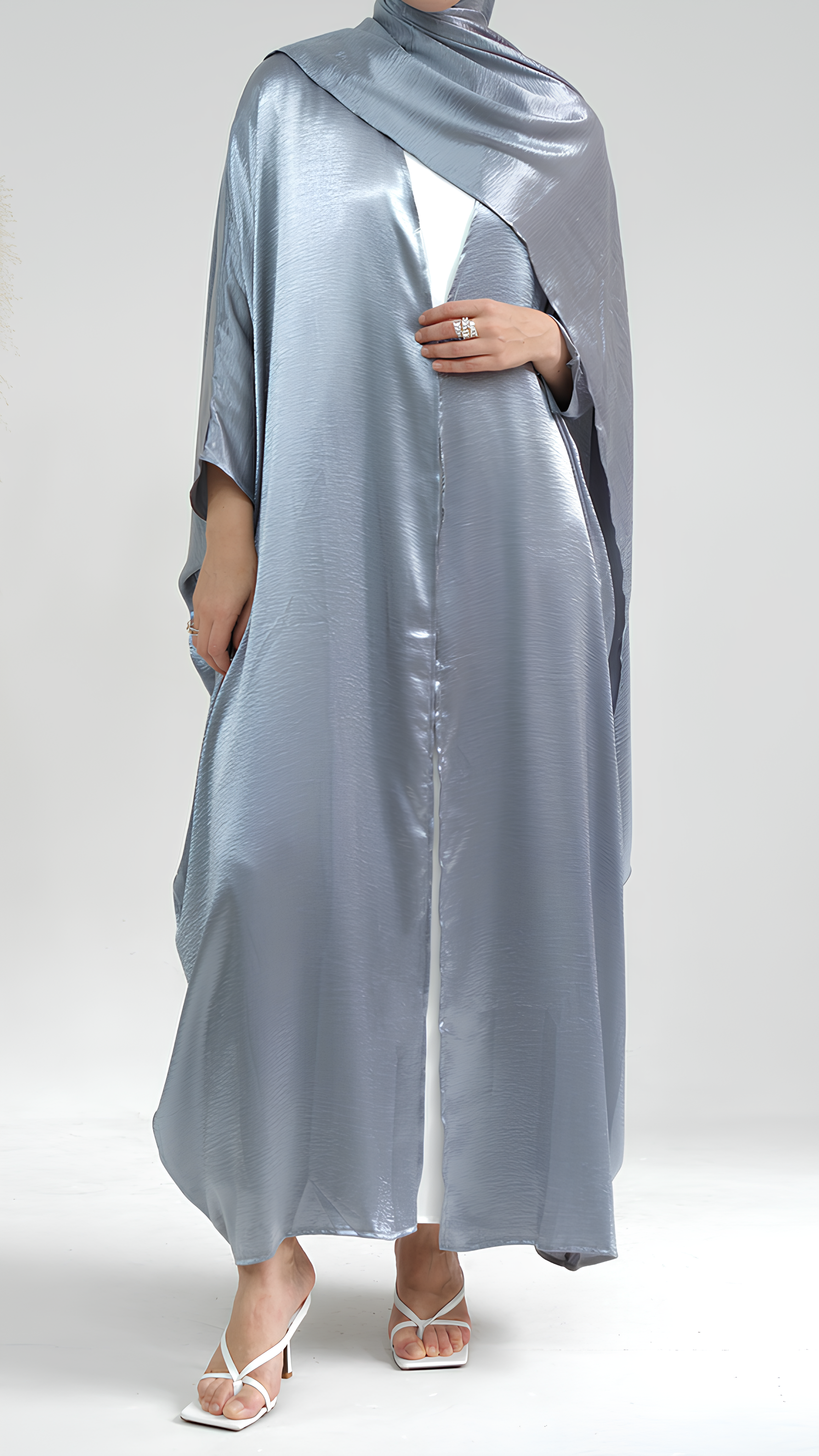 Silken Shadow Abaya