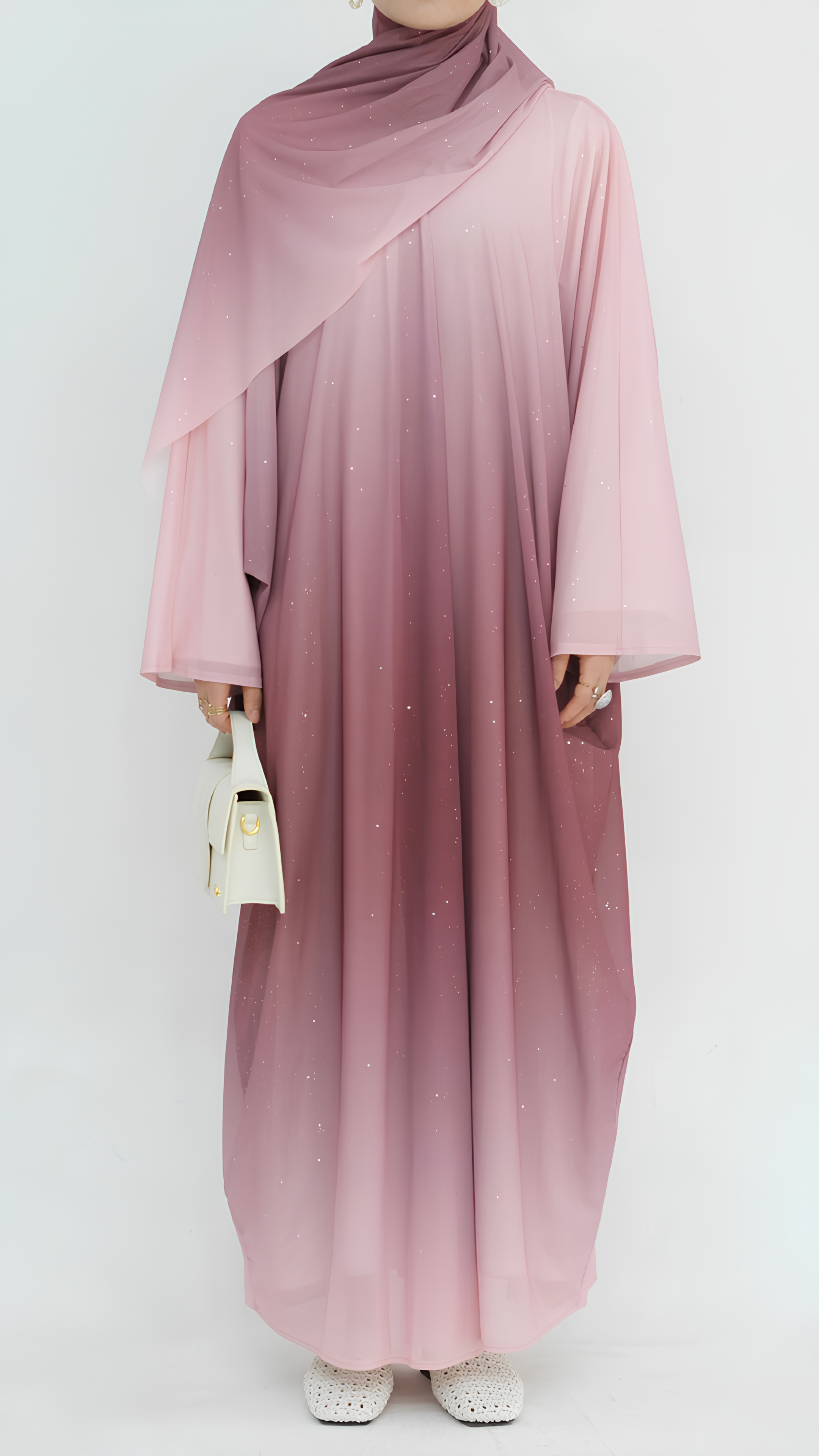 Majestic Glitter Abaya