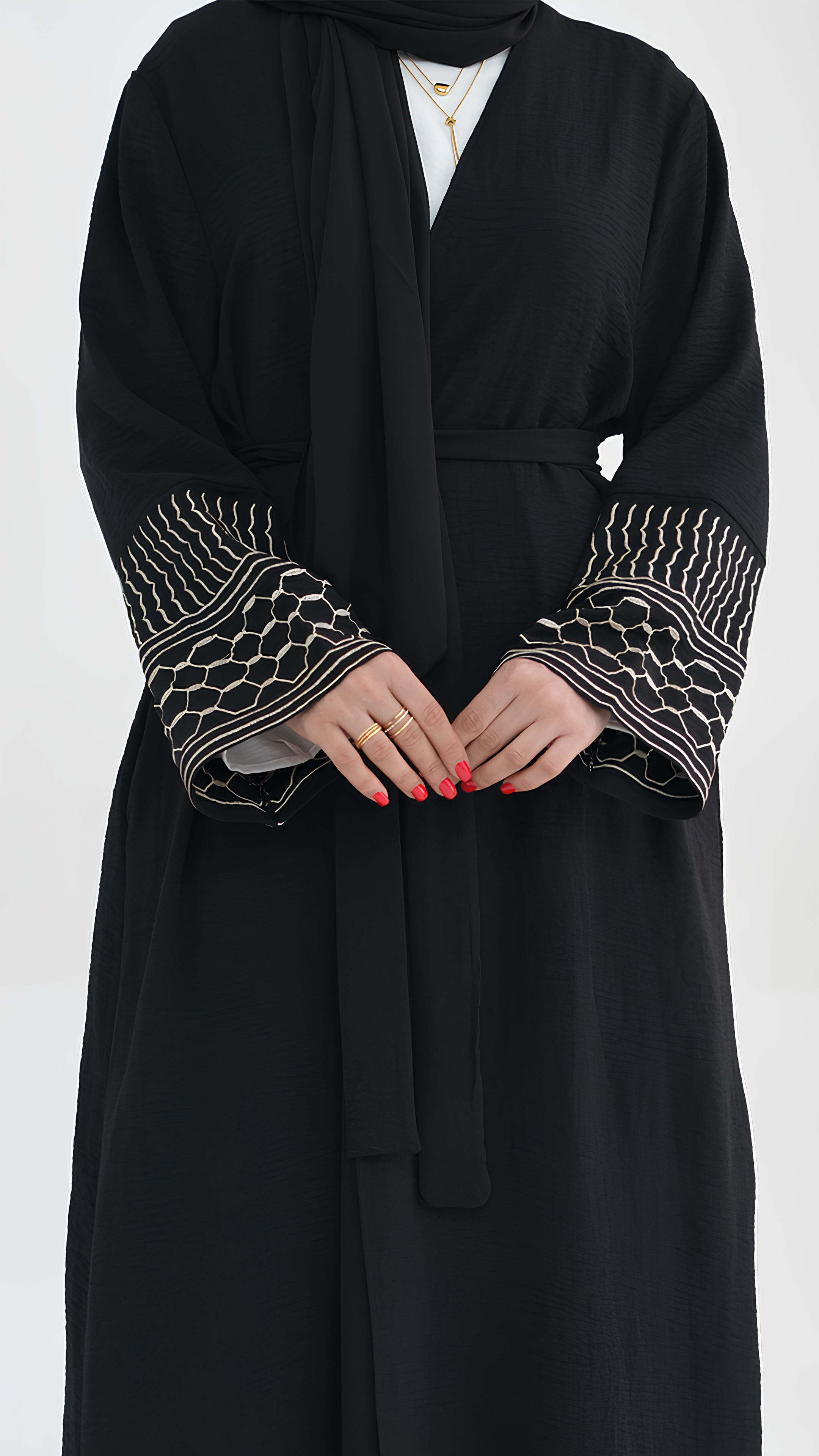 Klassische Keffiyeh-Abaya