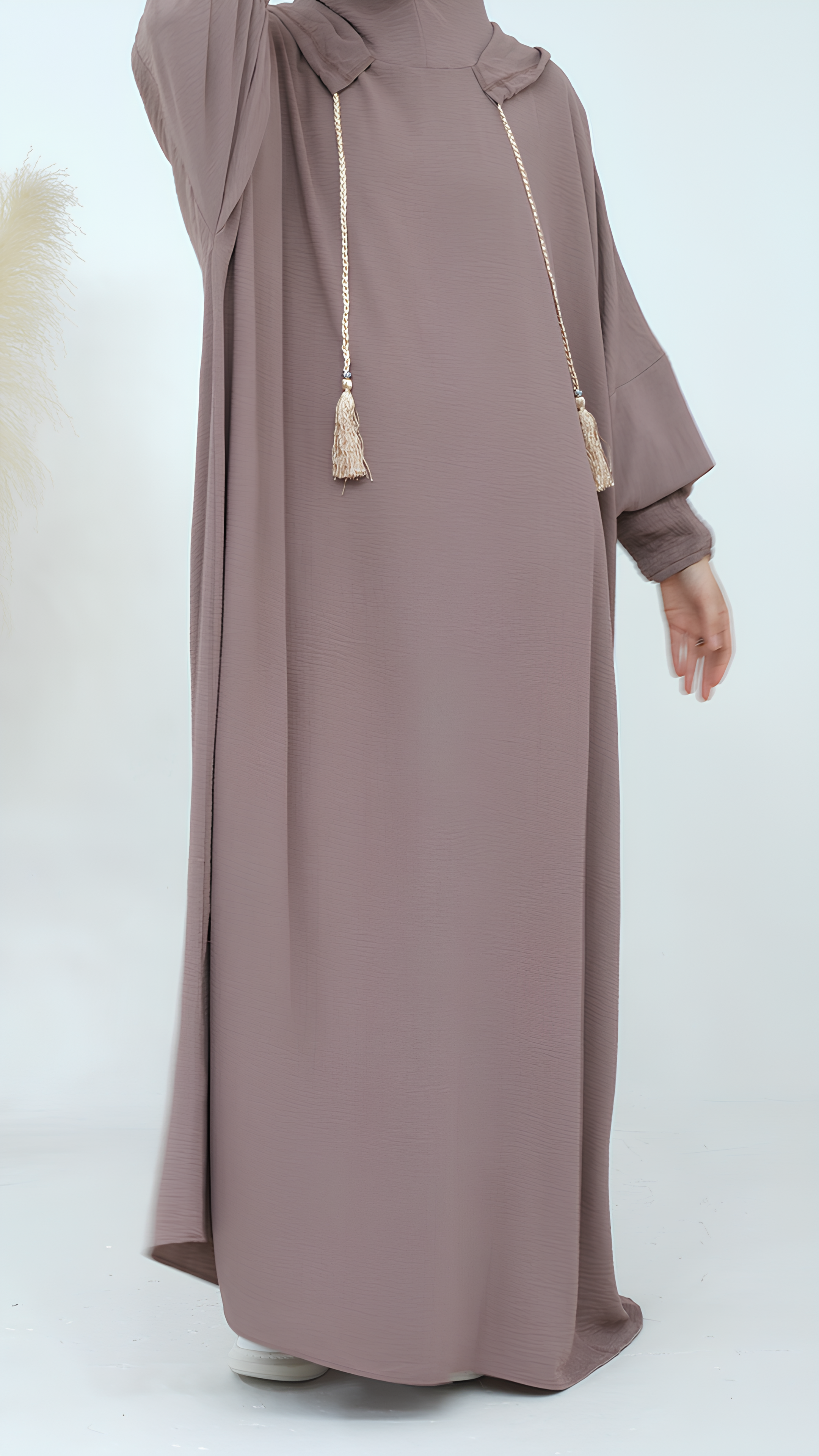 Abaya mit Kapuze