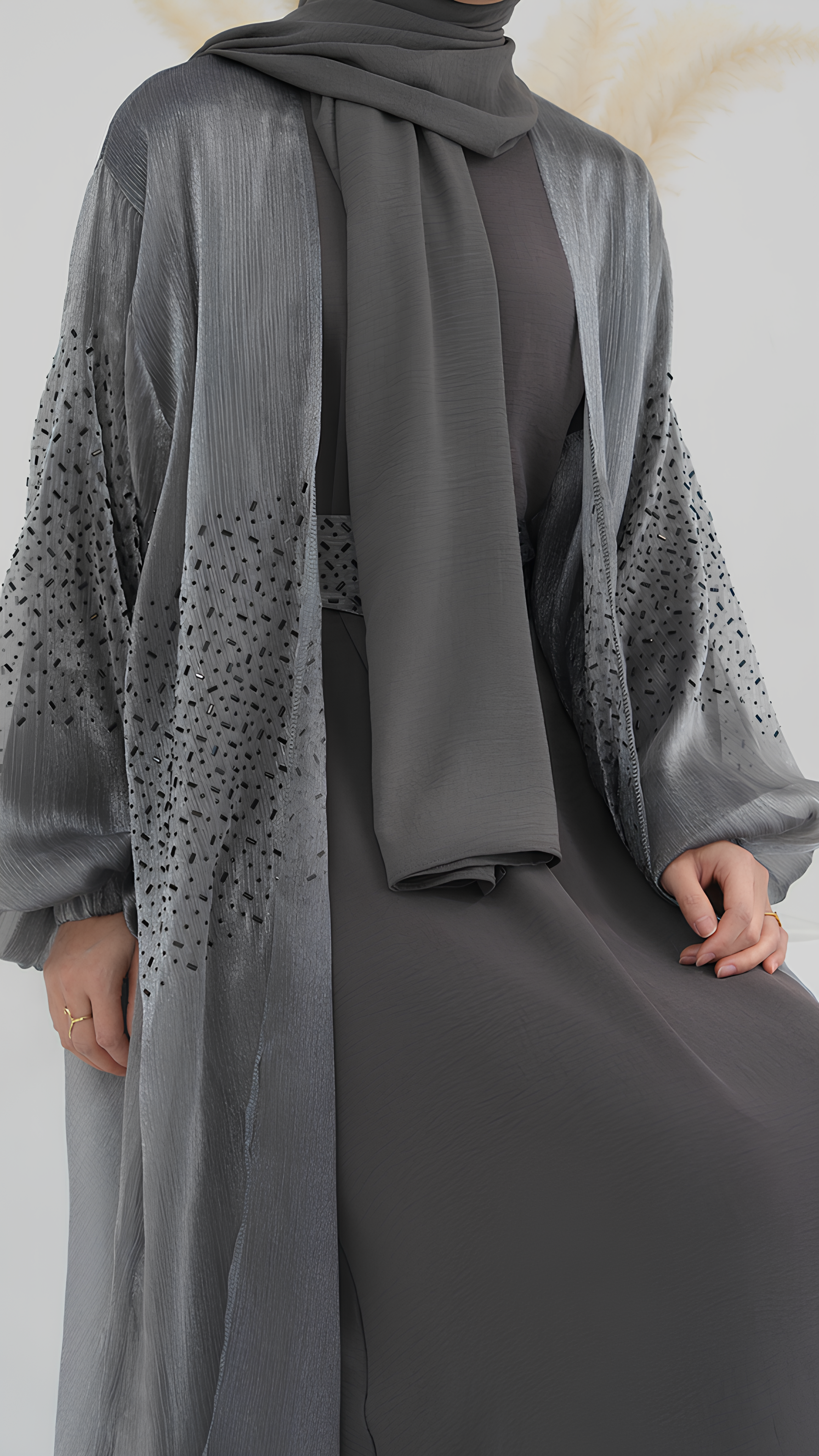 Abaya mit himmlischem Charme