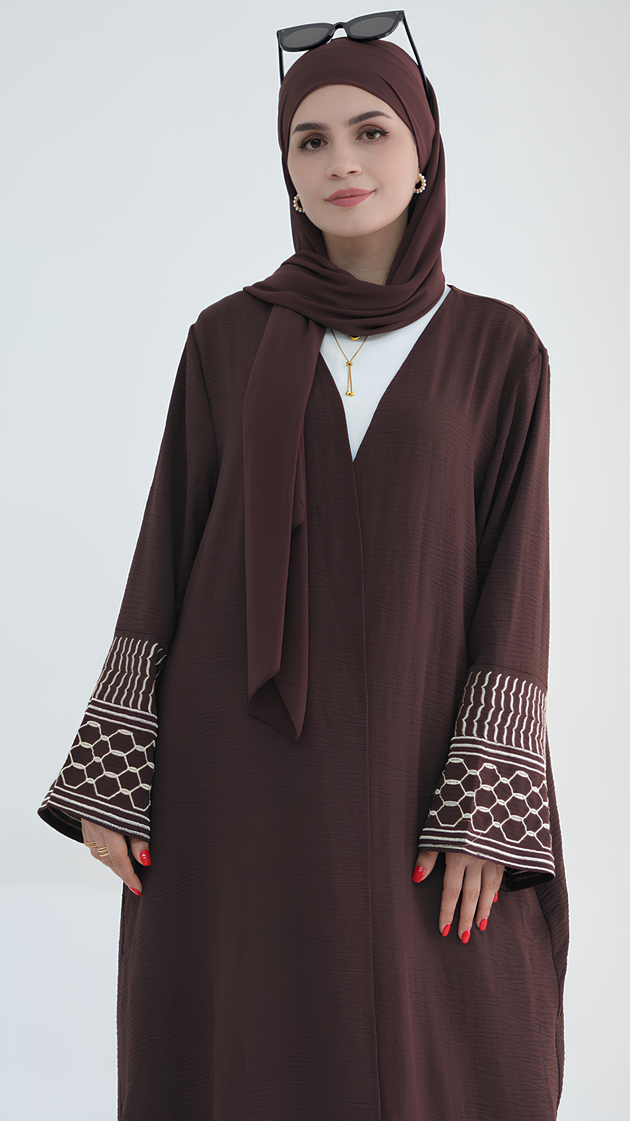 Classic Keffiyeh Abaya