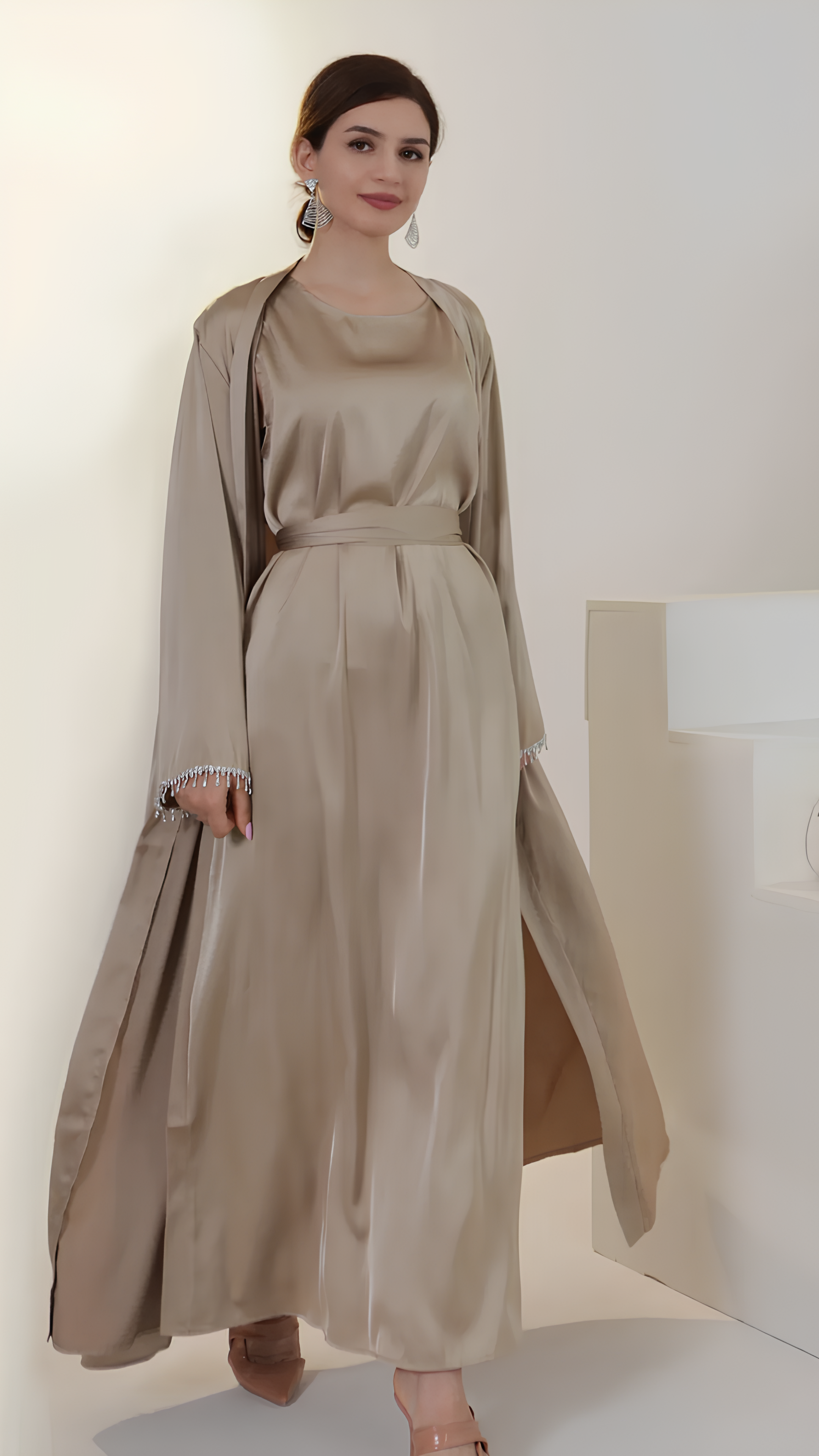 Kimono Diamond Abaya