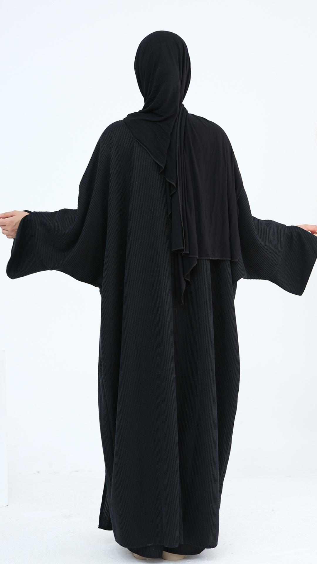 Offene Cord-Abaya