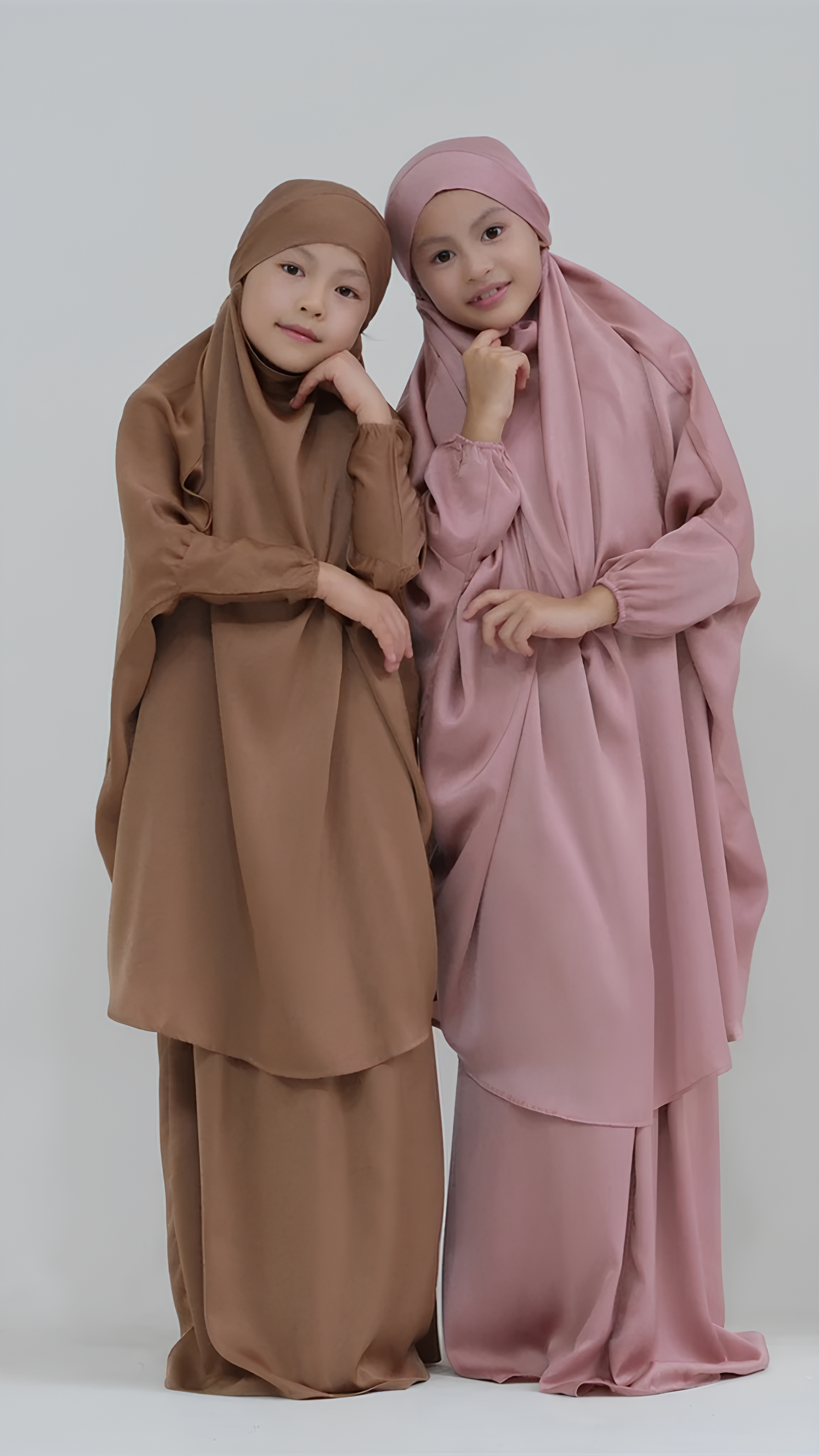 Jilbab 2 pièces pour enfants