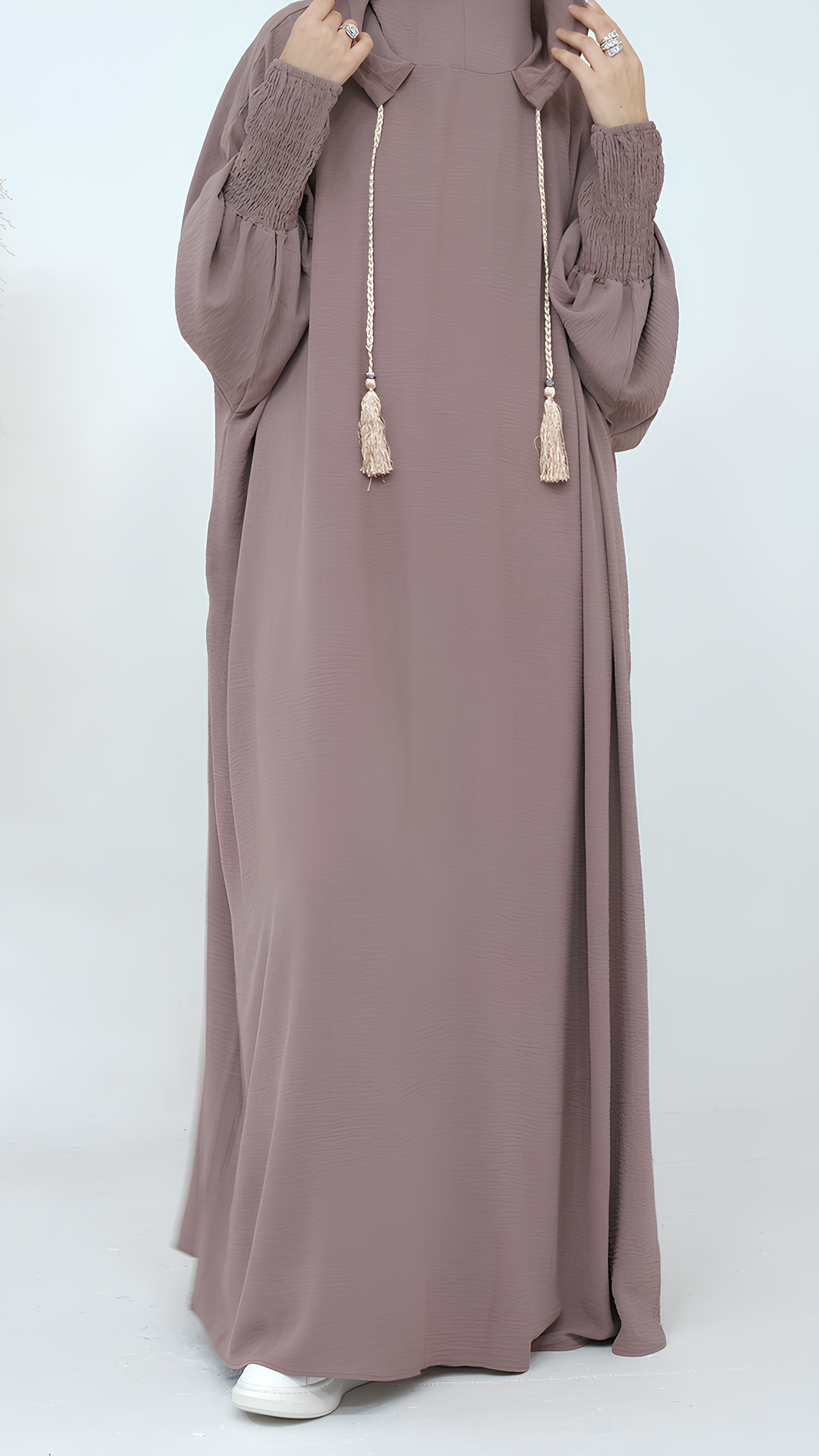 Abaya mit Kapuze