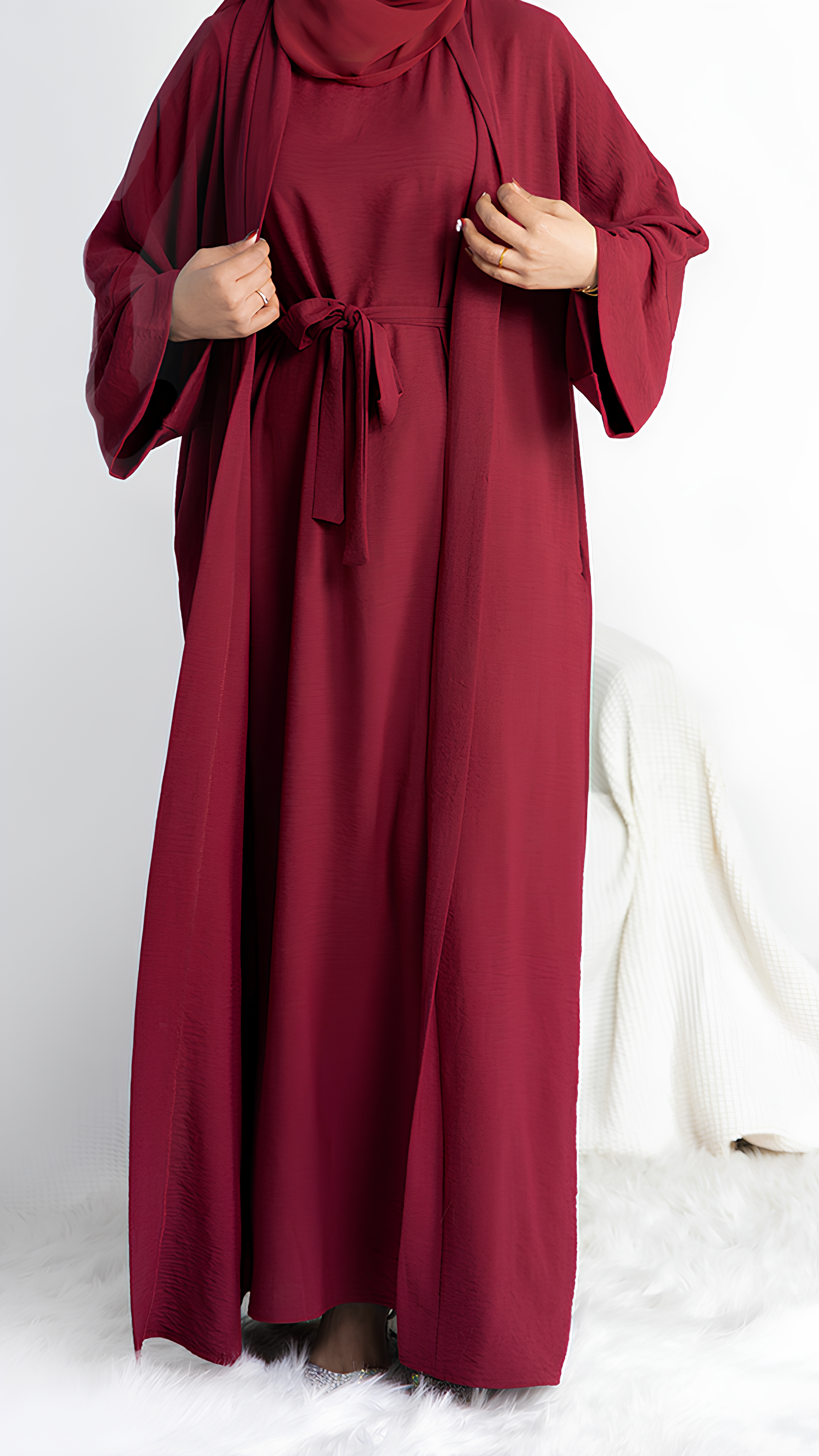 Opulent Blossom Abaya