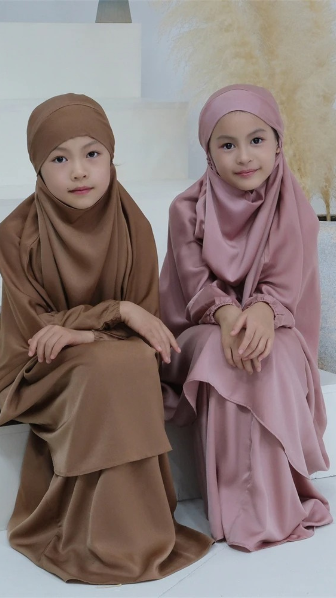 Jilbab 2 pièces pour enfants