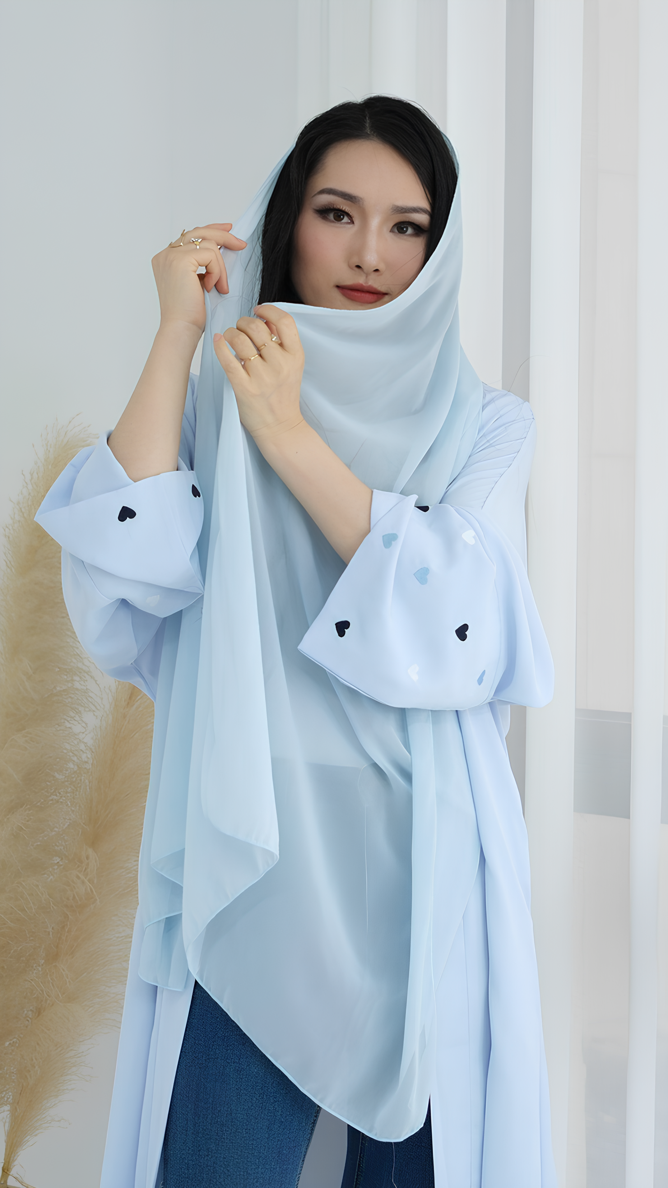 Open Heart Abaya