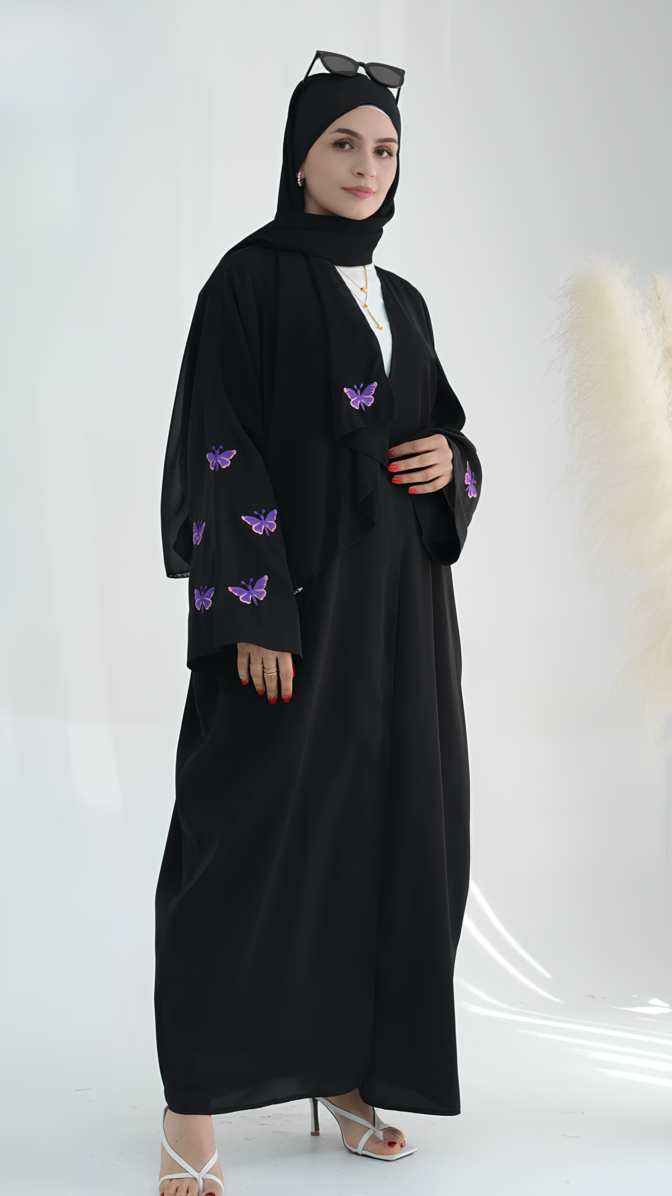 Offene Schmetterlings-Abaya