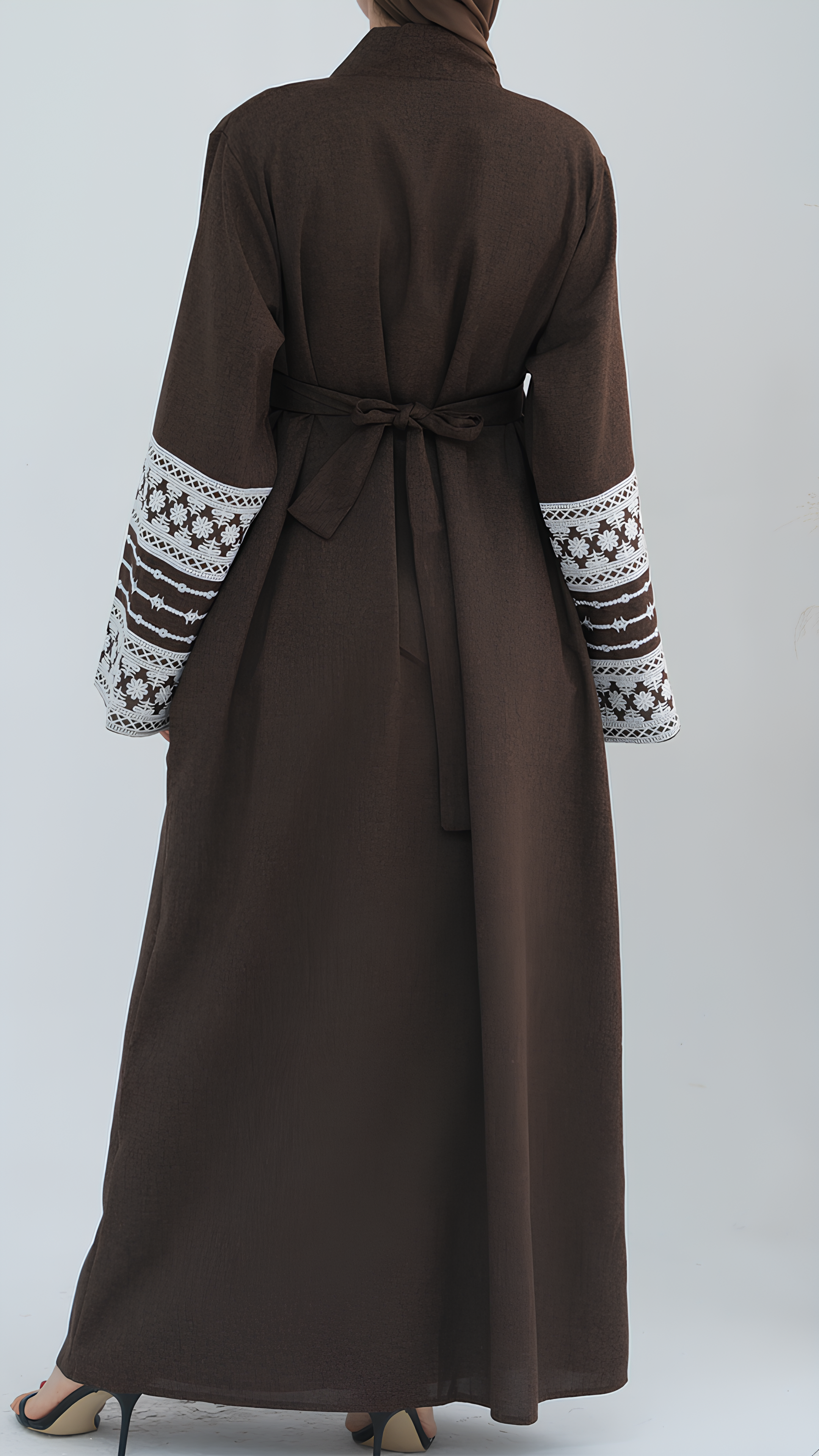 Elegante offene Abaya