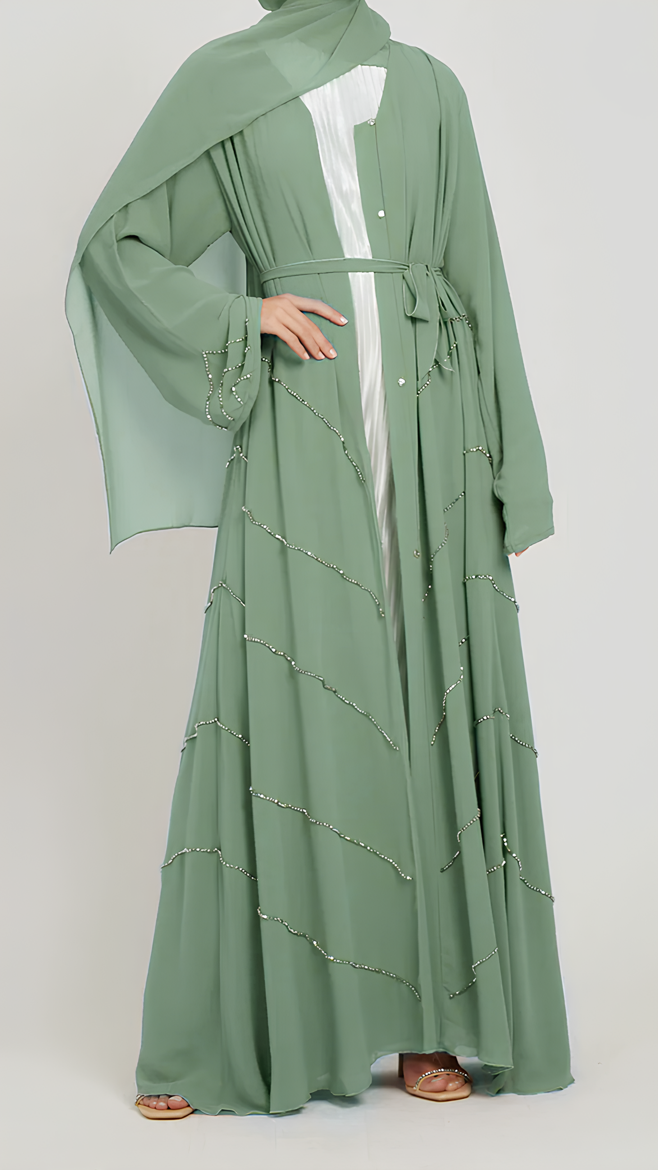 Velvet Dusk Abaya