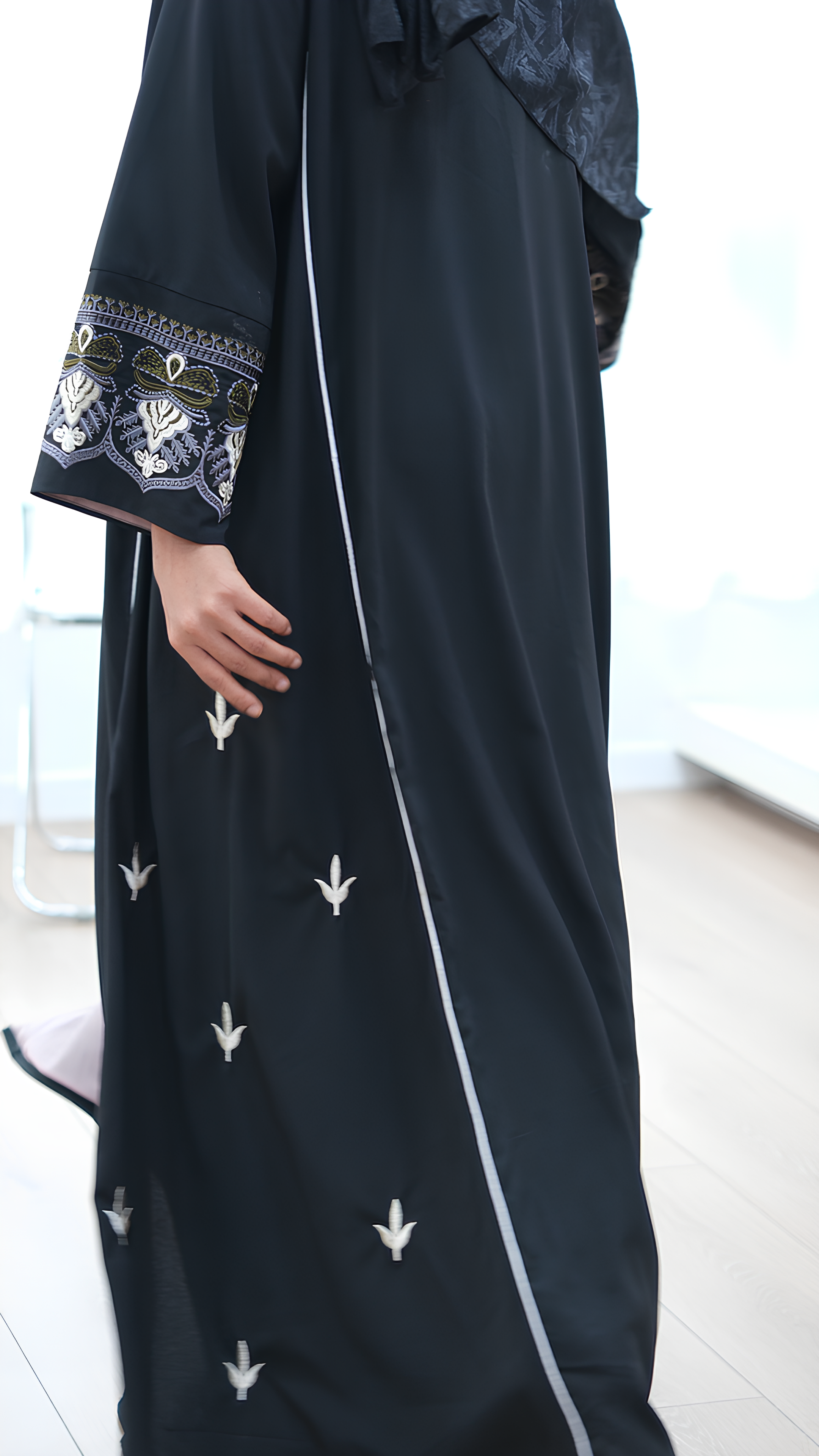 Mystische, verzierte Abaya