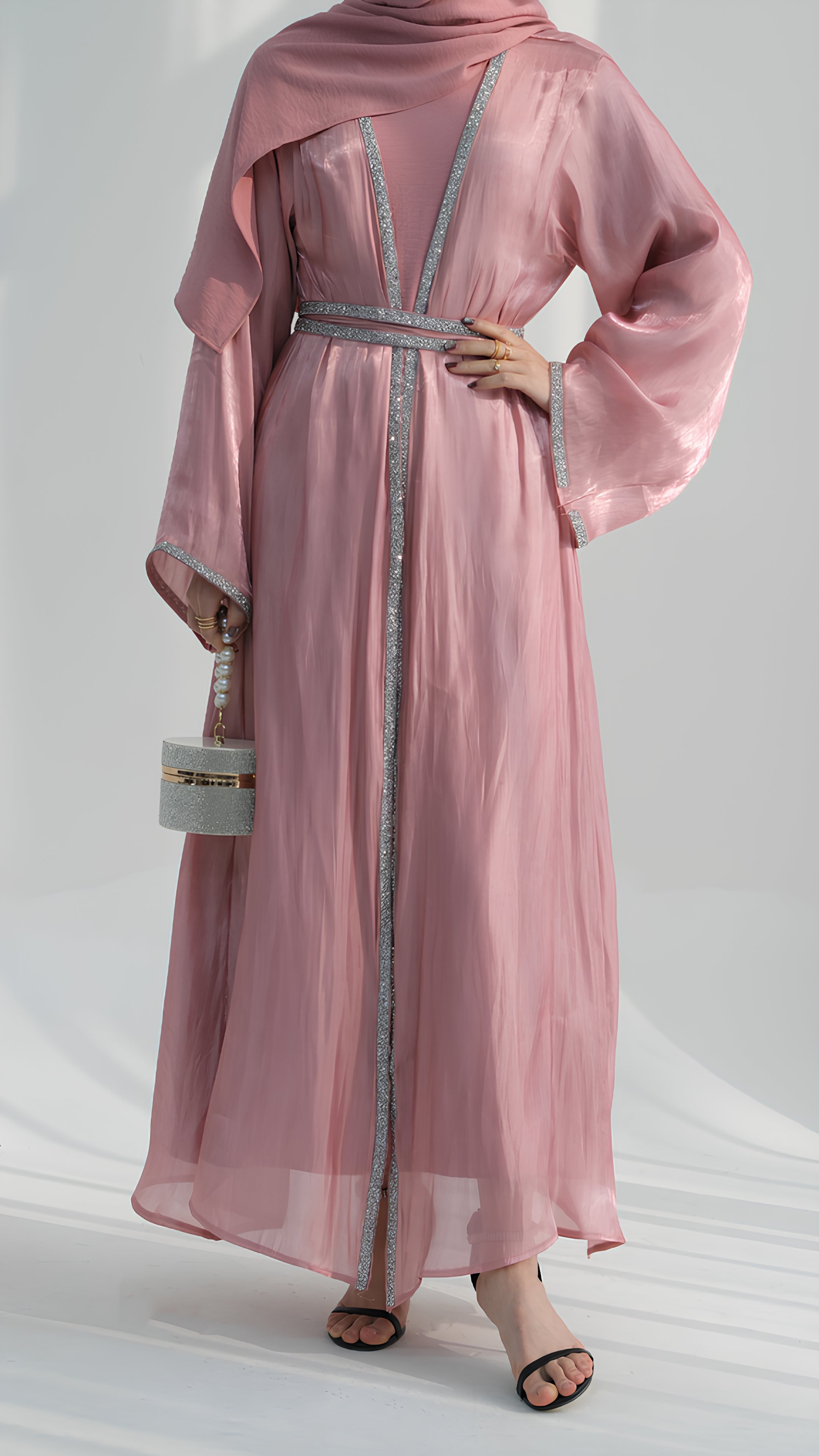 Verdant Elegance Abaya