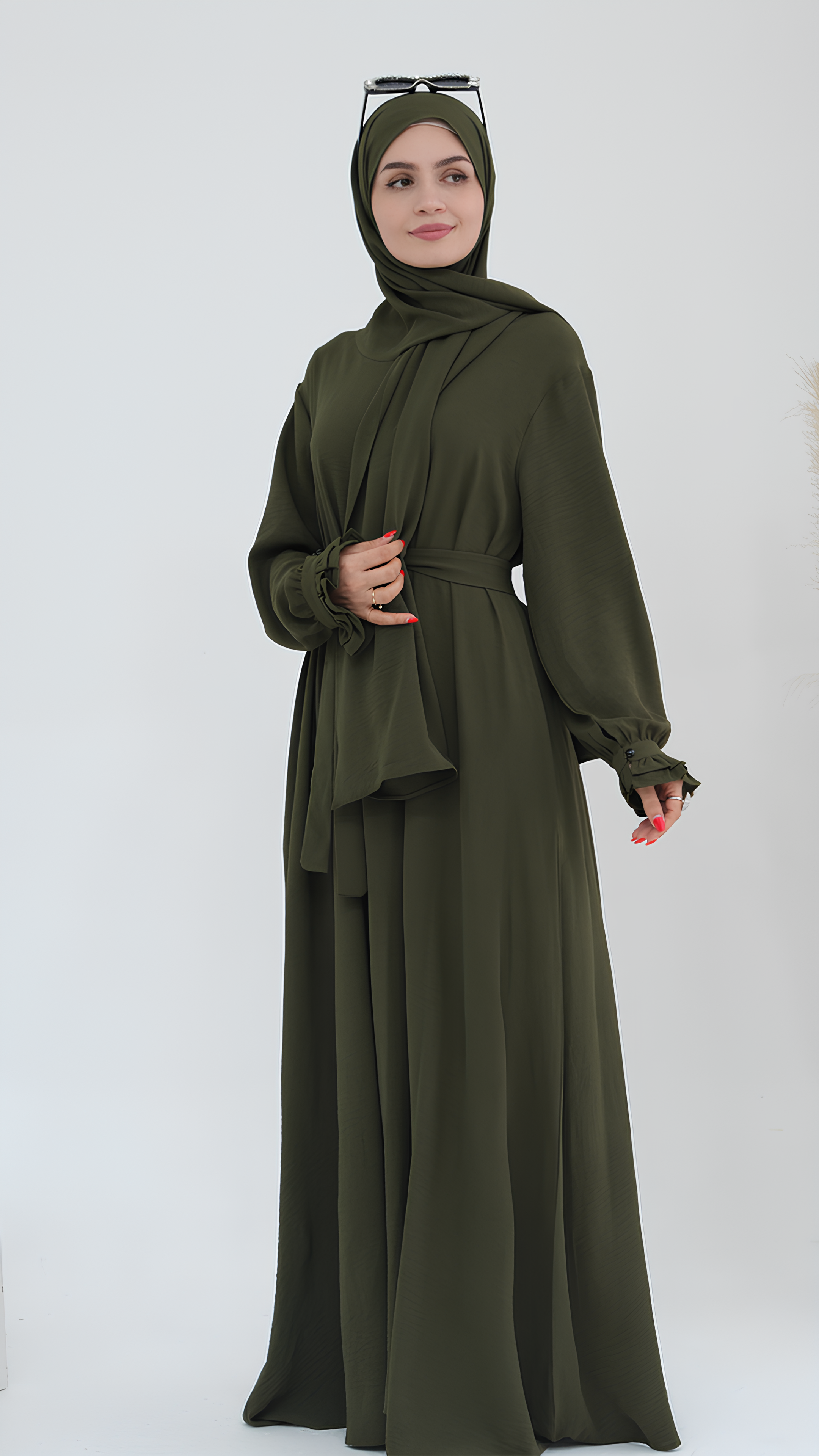 Königlich fließendes Abaya