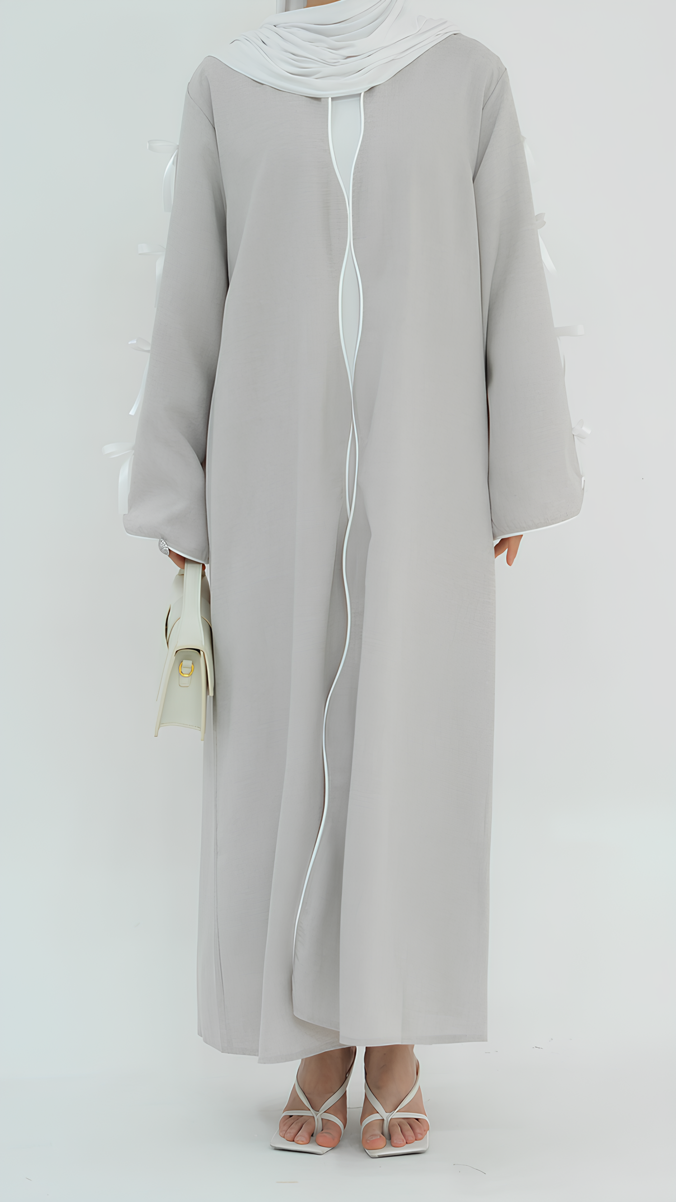 Abaya mit Schleife