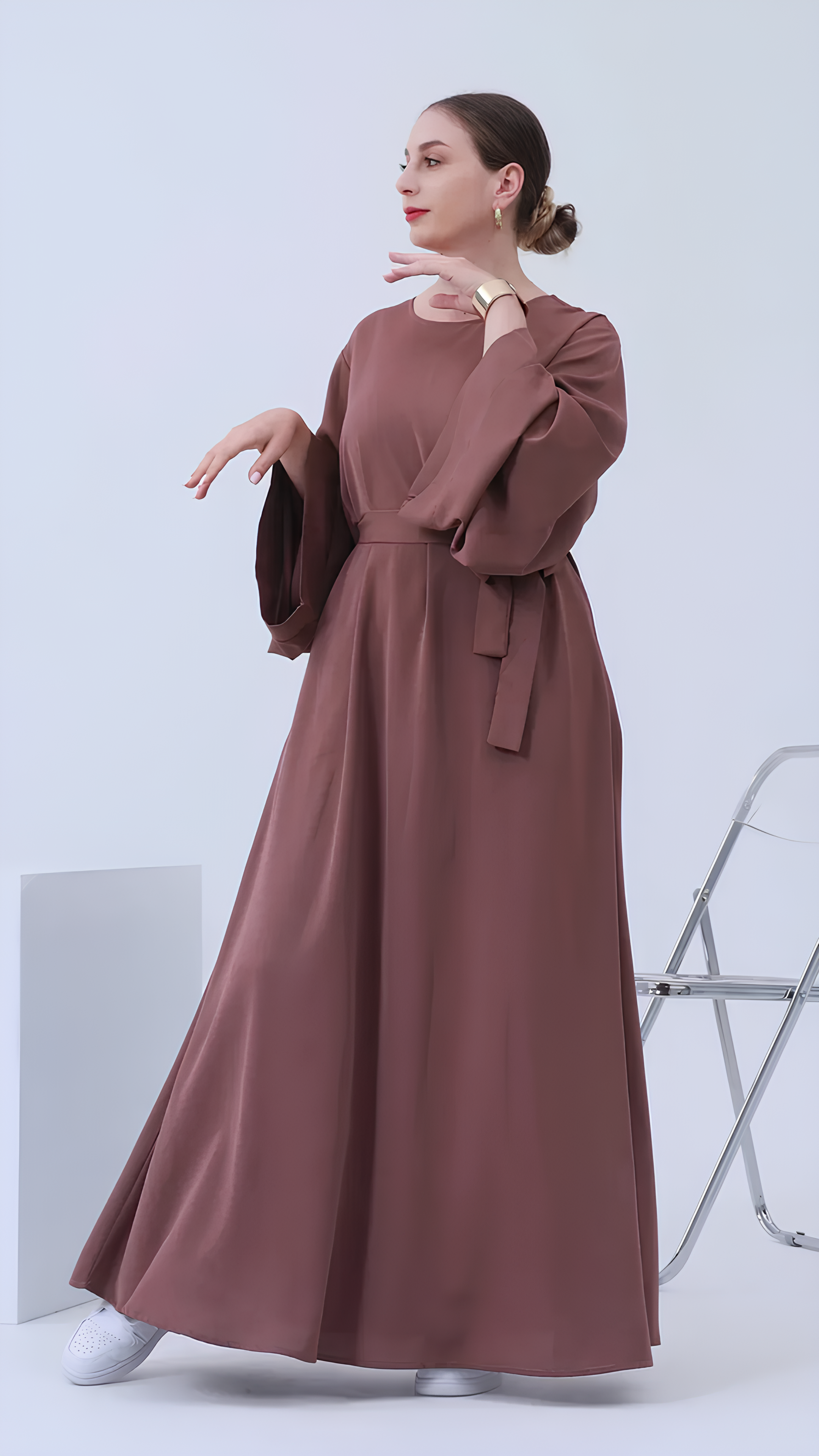 Elegante geschlossene Abaya