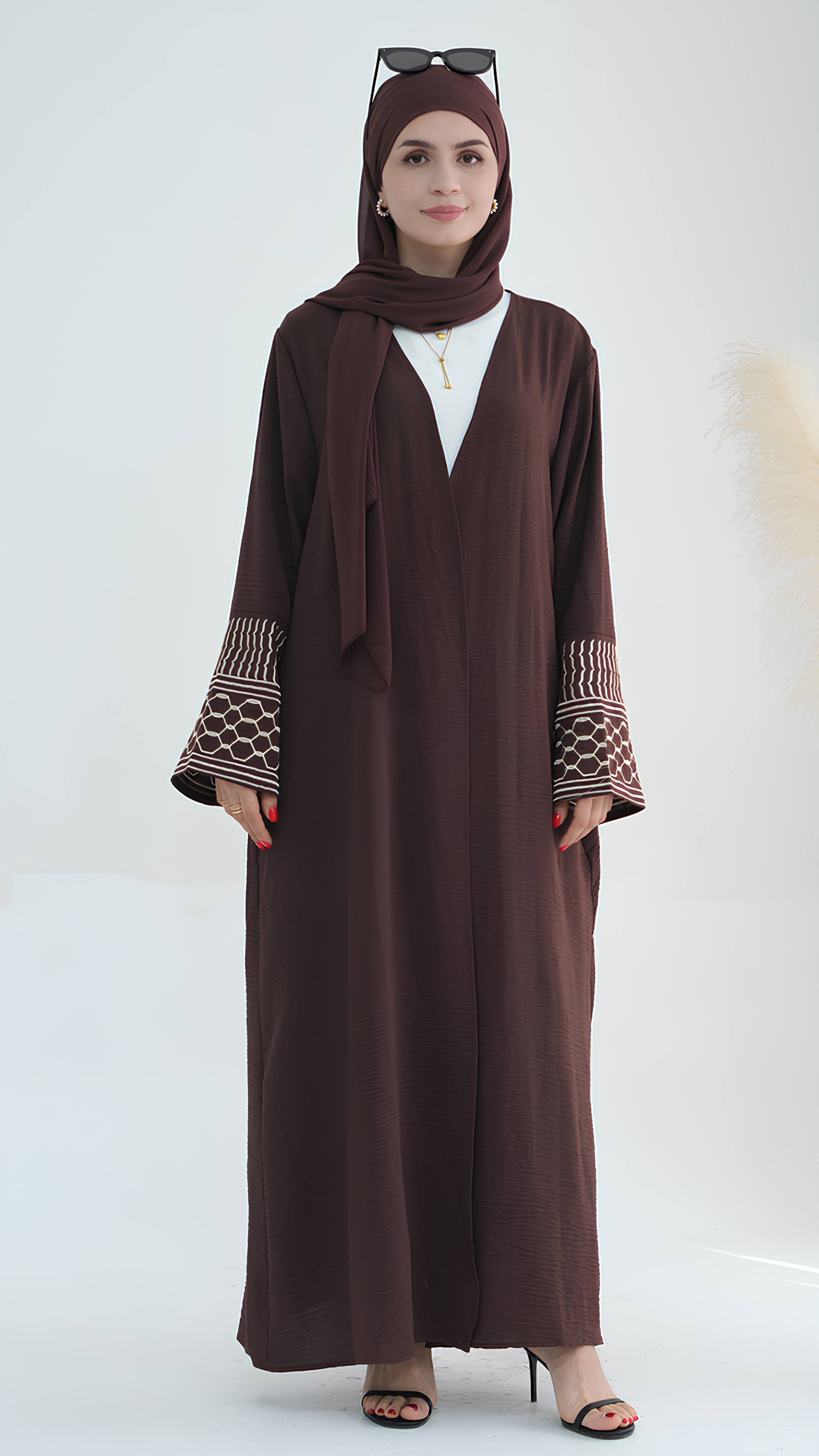 Classic Keffiyeh Abaya