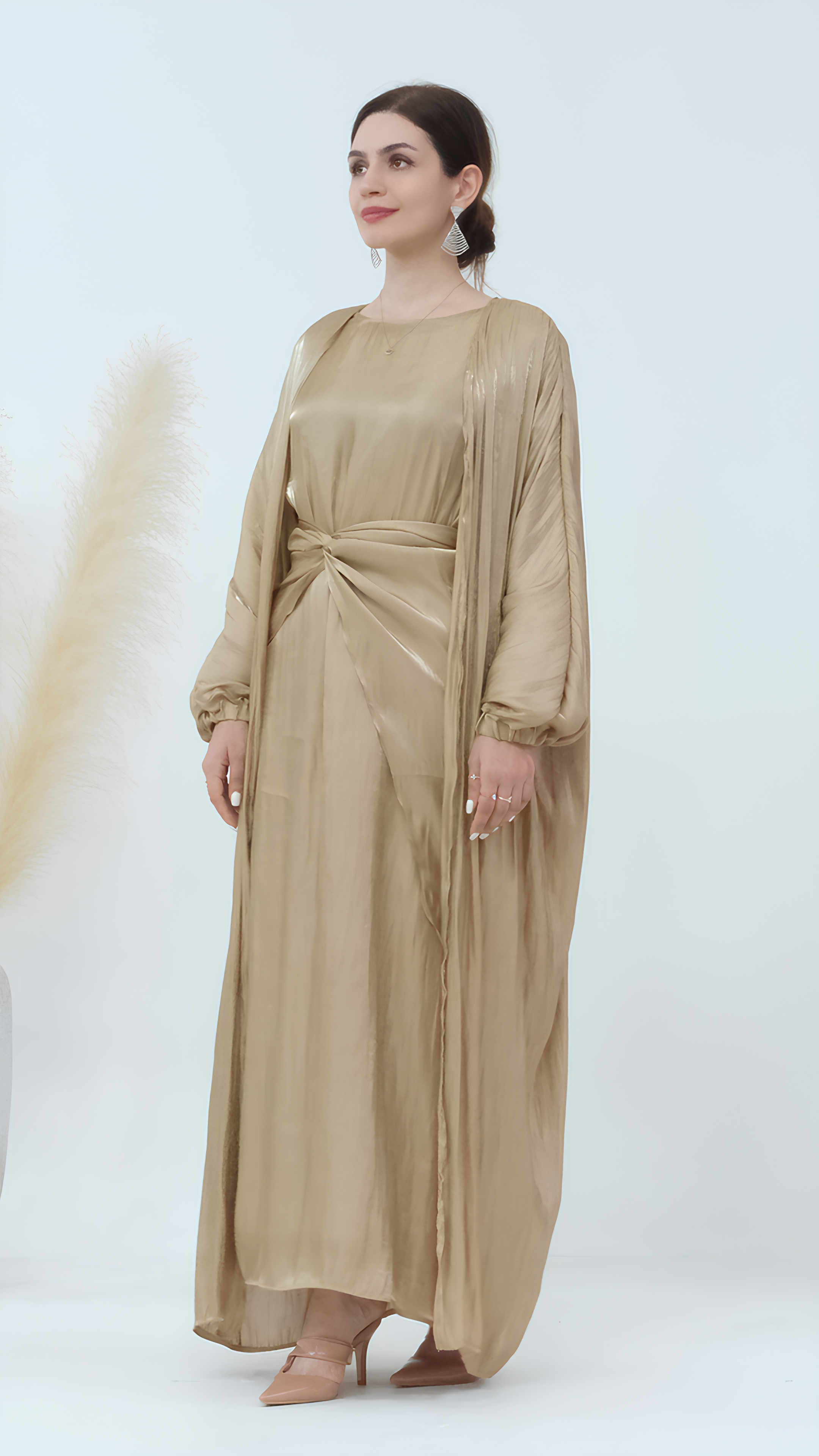 Ethereal Shine Abaya